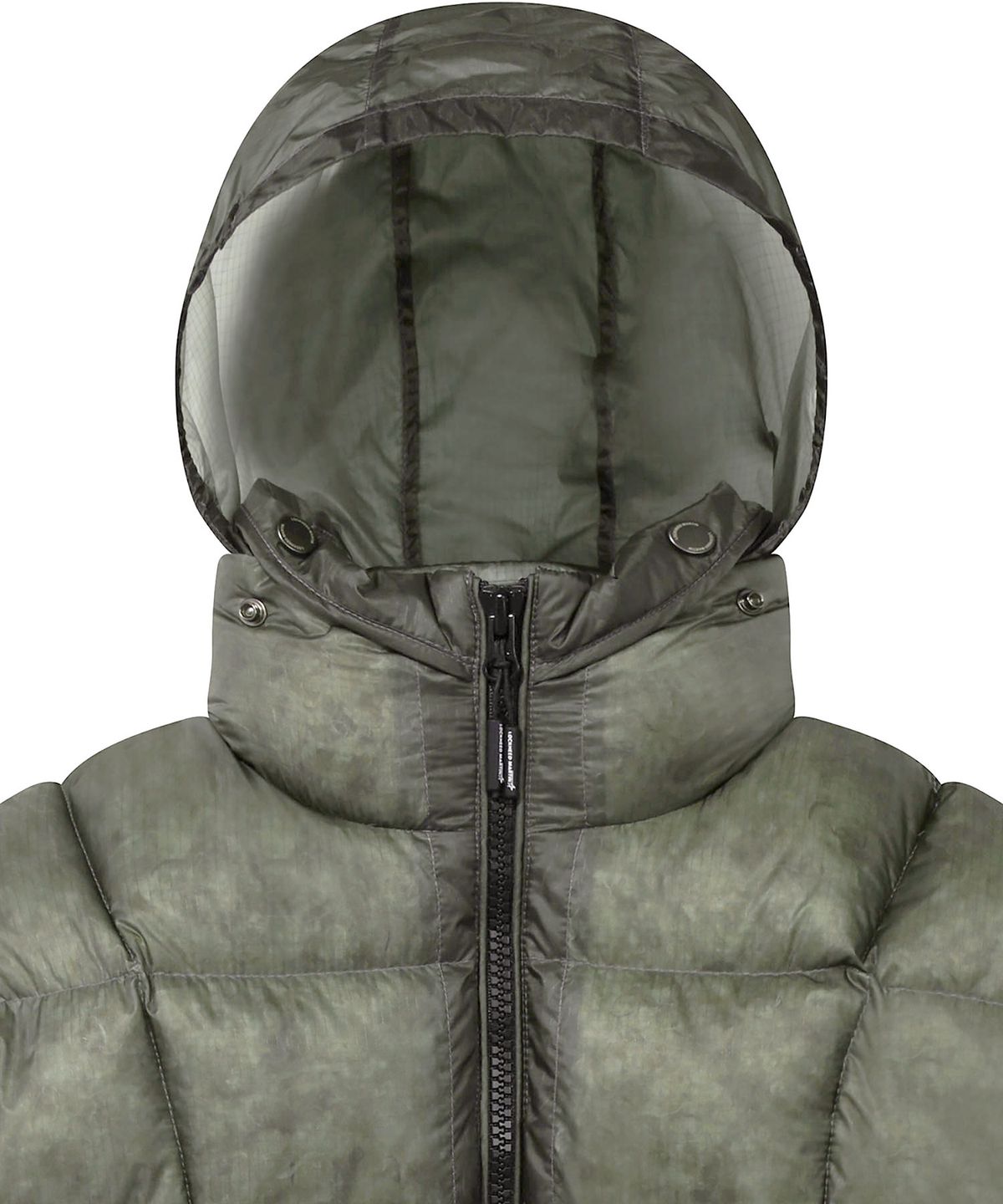 록히드마틴(LOCKHEED MARTIN) LM CLOUD COLOR LAYERED HIGH NECK DOWN JP (KHAKI)