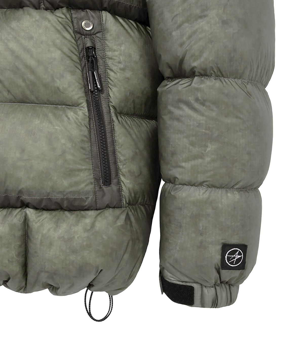록히드마틴(LOCKHEED MARTIN) LM CLOUD COLOR LAYERED HIGH NECK DOWN JP (KHAKI)