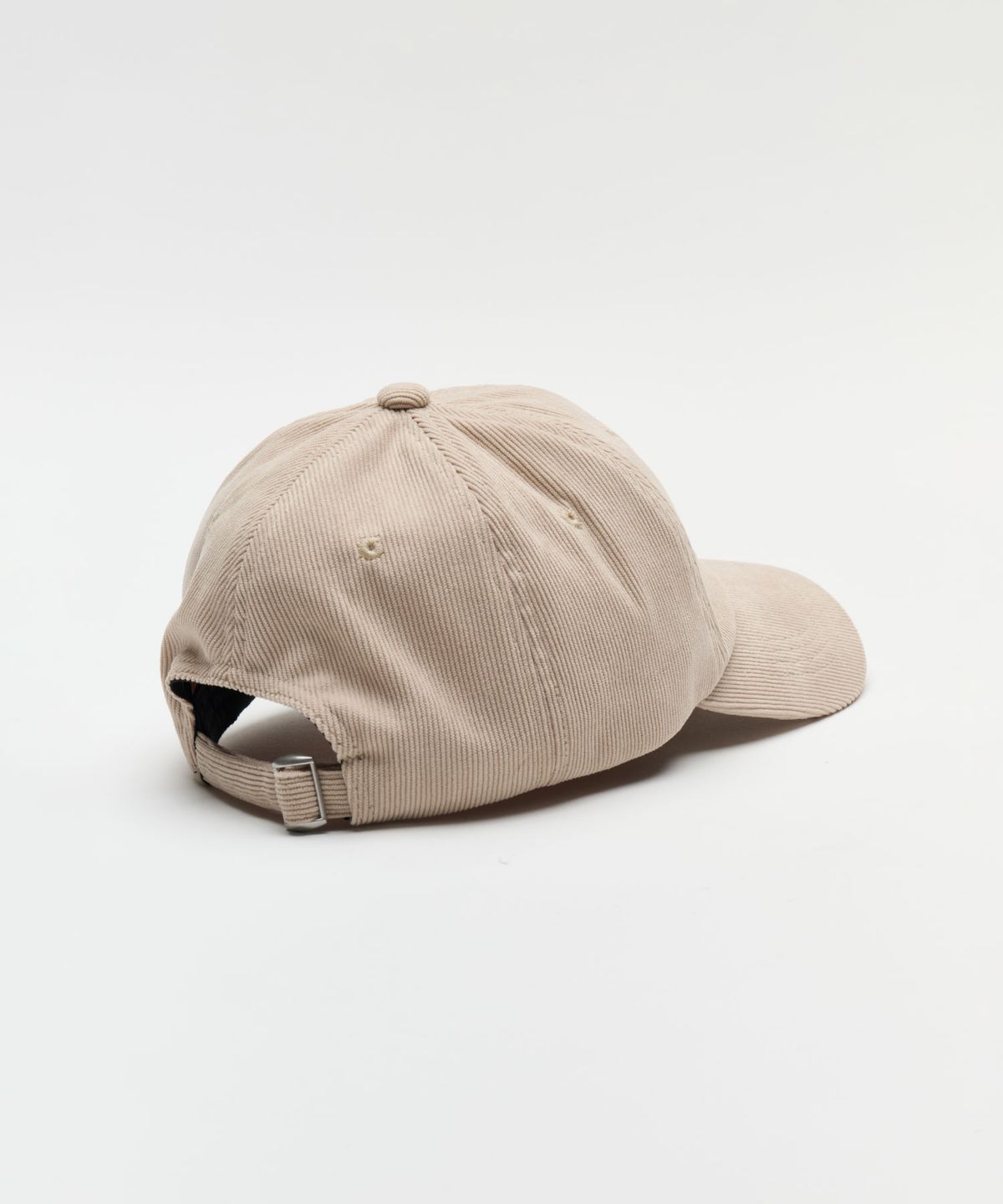 베네통(BENETTON) 리브드 볼캡 베이지