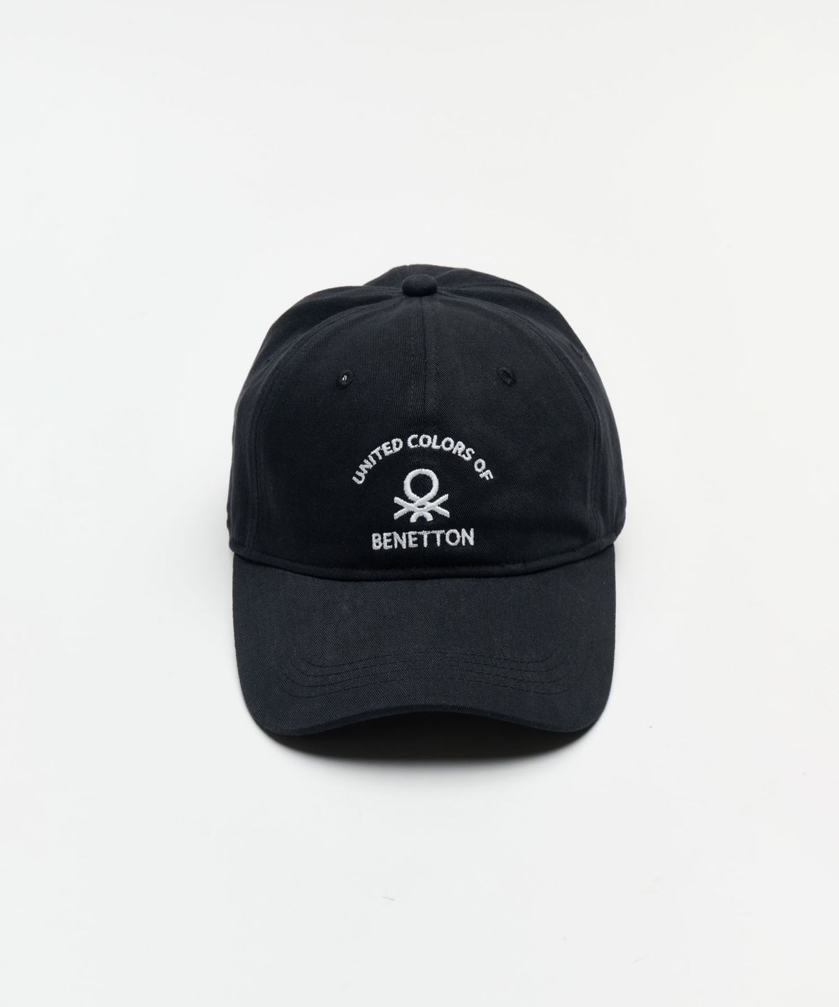 베네통(BENETTON) 캐주얼 볼캡 블랙