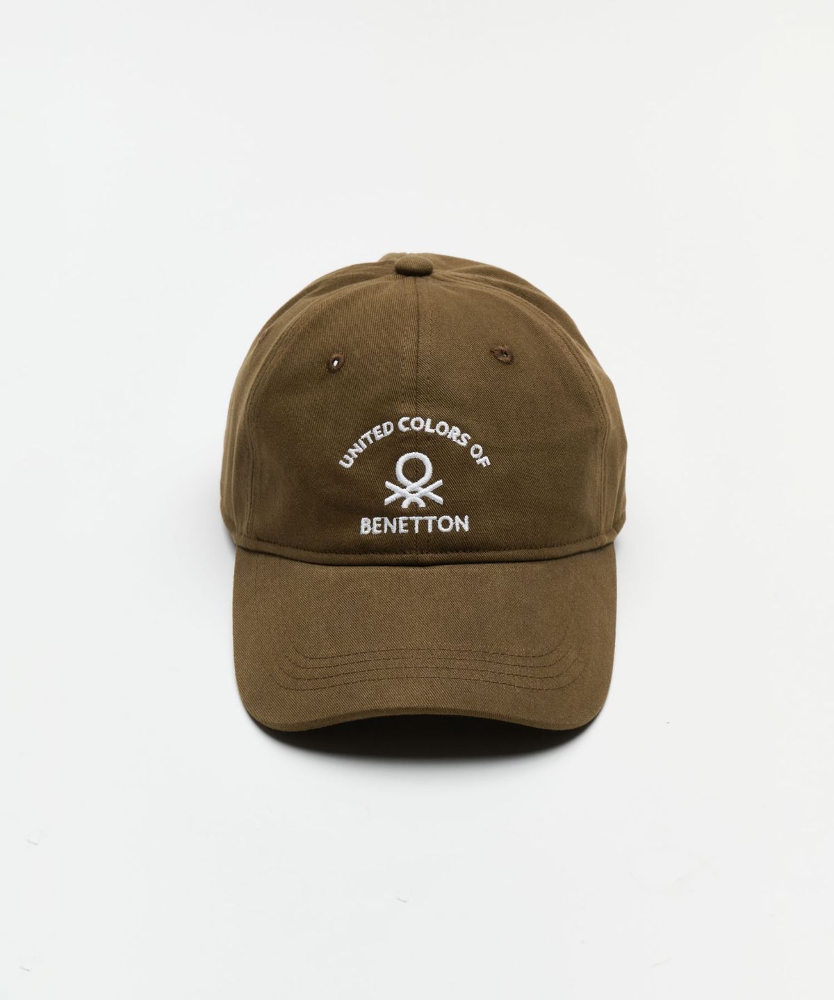 베네통(BENETTON) 캐주얼 볼캡 브라운