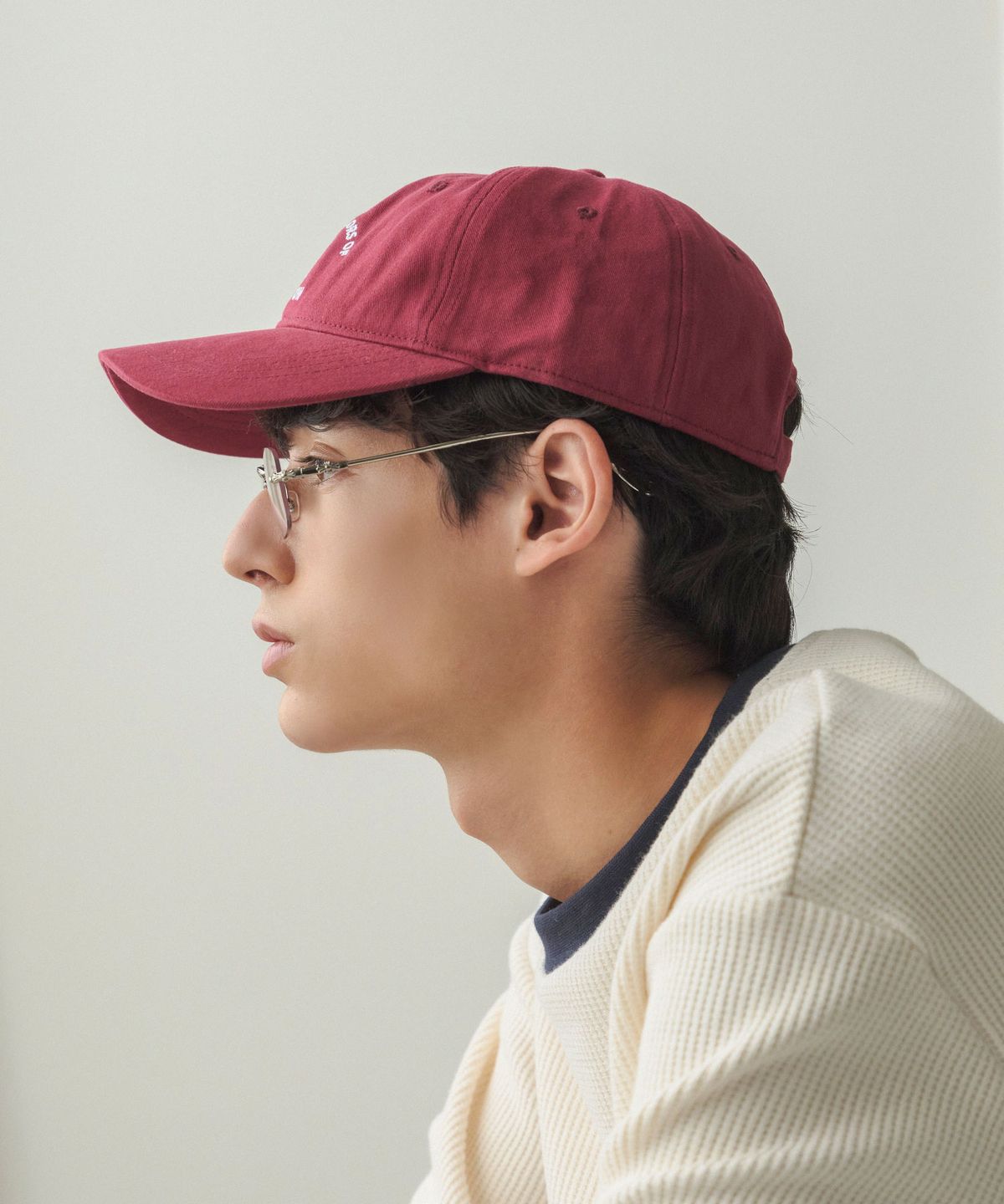 베네통(BENETTON) 캐주얼 볼캡 레드