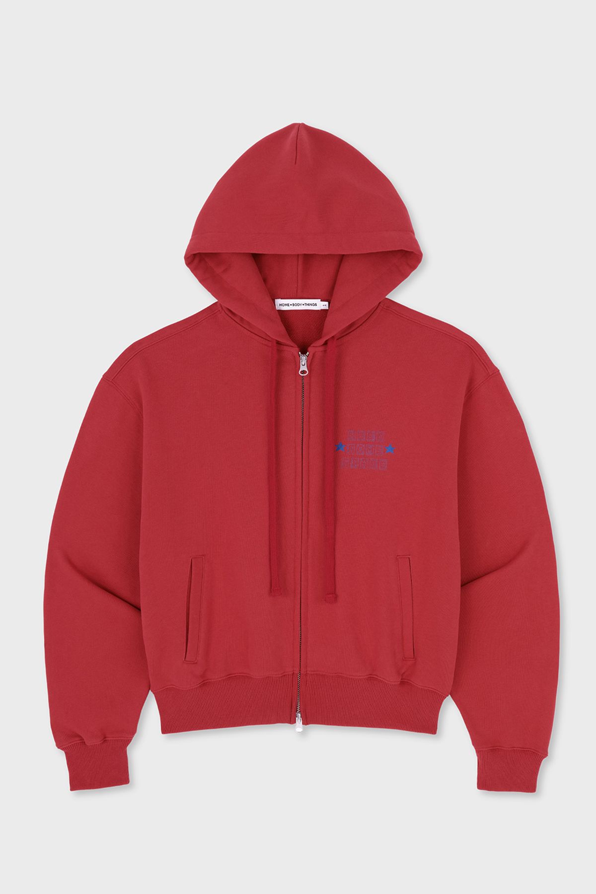 홈바디띵즈(HOMEBODY THINGS) NEED SOME SPACE ZIP-UP (RED)