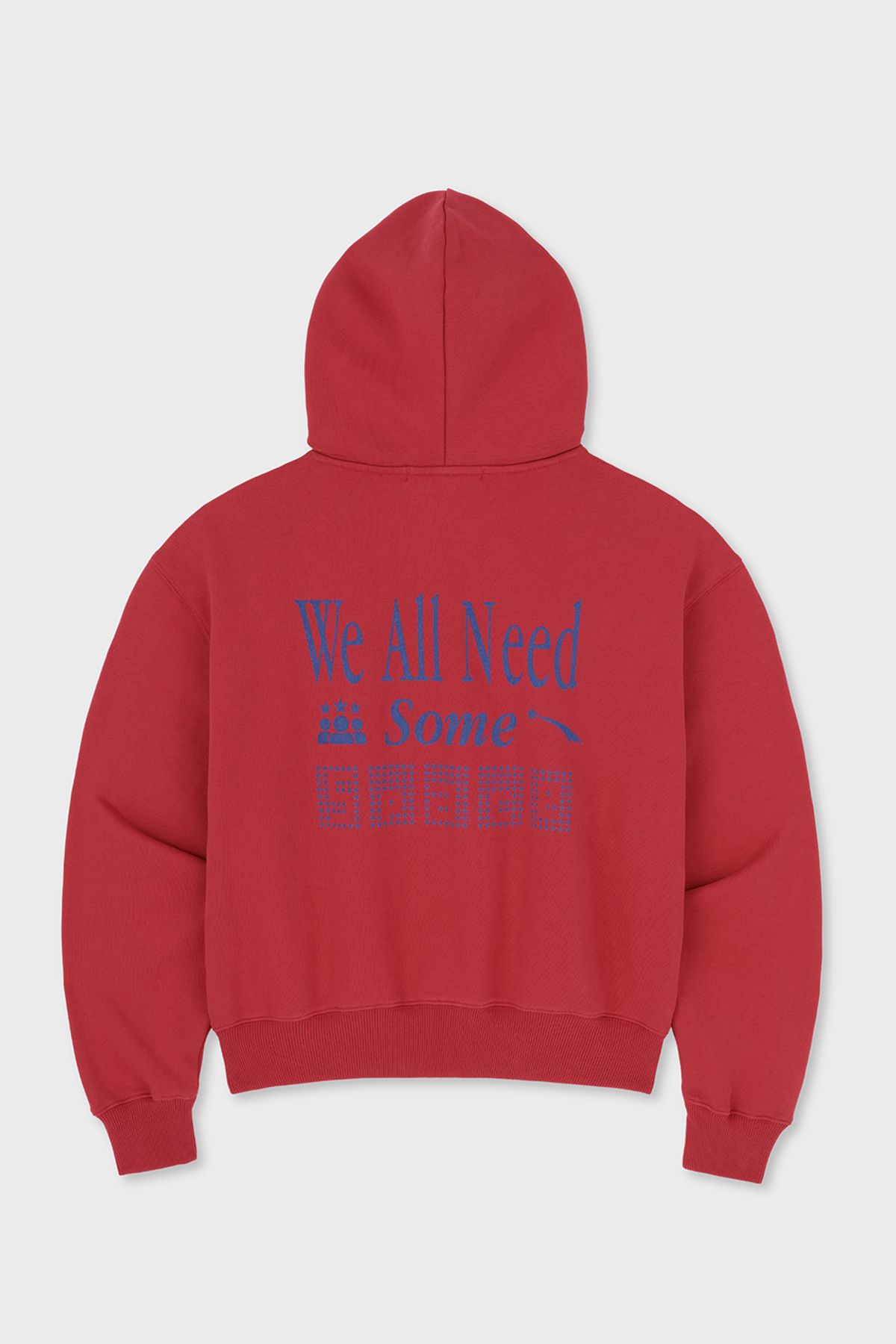 홈바디띵즈(HOMEBODY THINGS) NEED SOME SPACE ZIP-UP (RED)