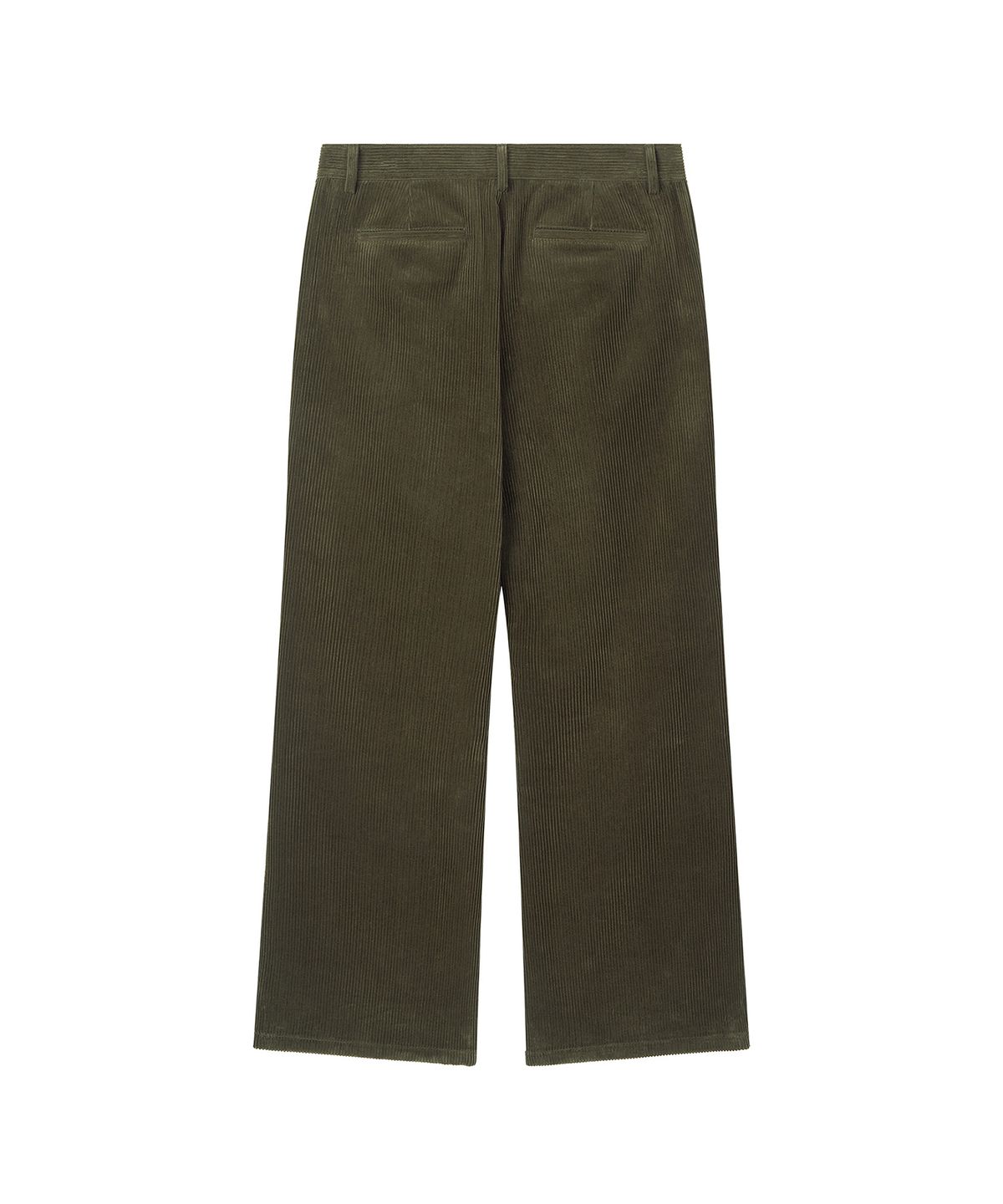 롤링스튜디오(ROLLINGSTUDIOS) CORDUROY FLARED PANTS OLIVE