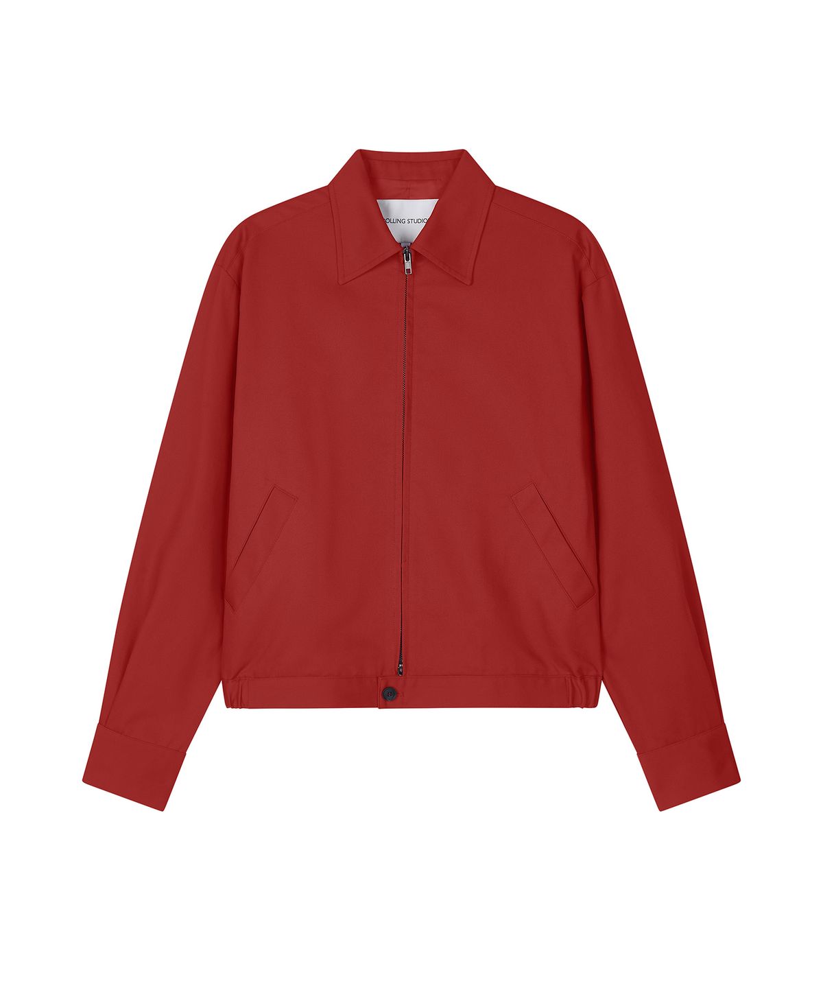 롤링스튜디오(ROLLINGSTUDIOS) COTTON TWILL BLOUSON JACKET RED