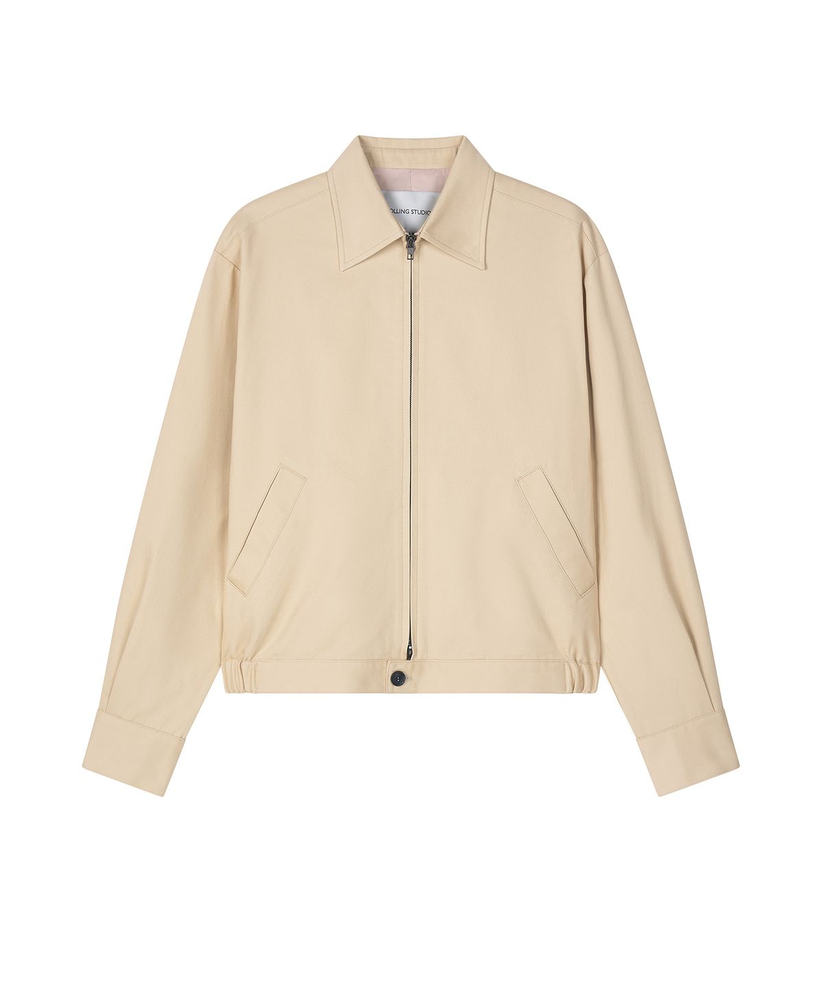 롤링스튜디오(ROLLINGSTUDIOS) COTTON TWILL BLOUSON JACKET BEIGE