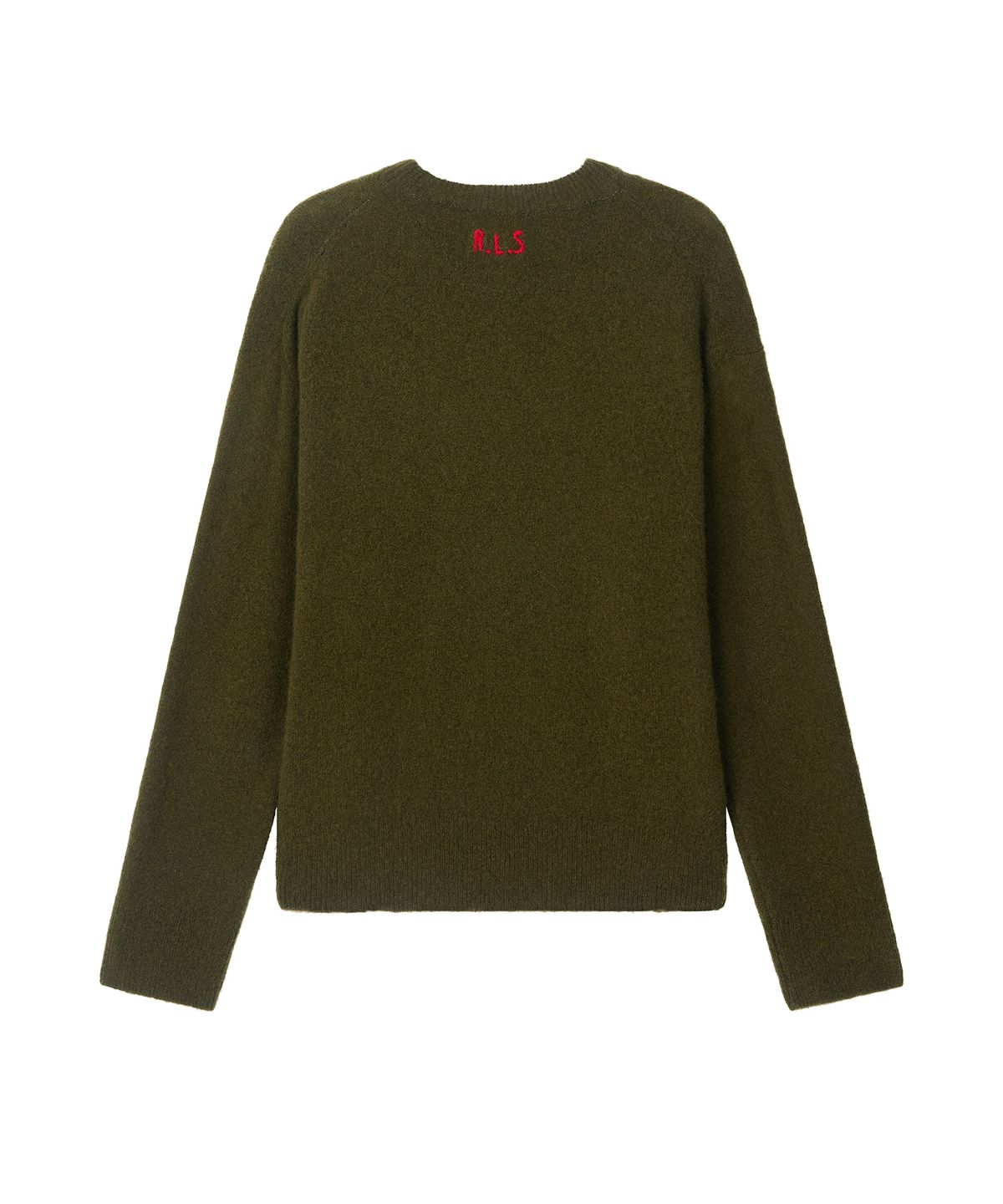 롤링스튜디오(ROLLINGSTUDIOS) YAK WOOL SWEATER DEEP OLIVE
