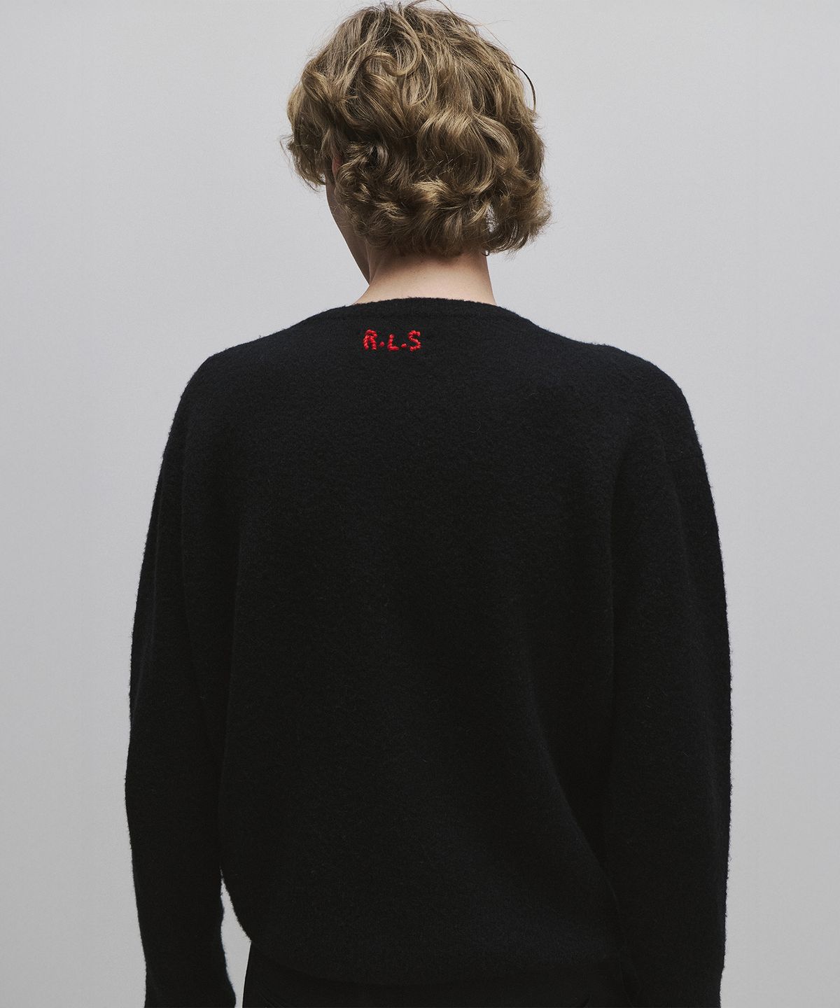 롤링스튜디오(ROLLINGSTUDIOS) YAK WOOL SWEATER BLACK