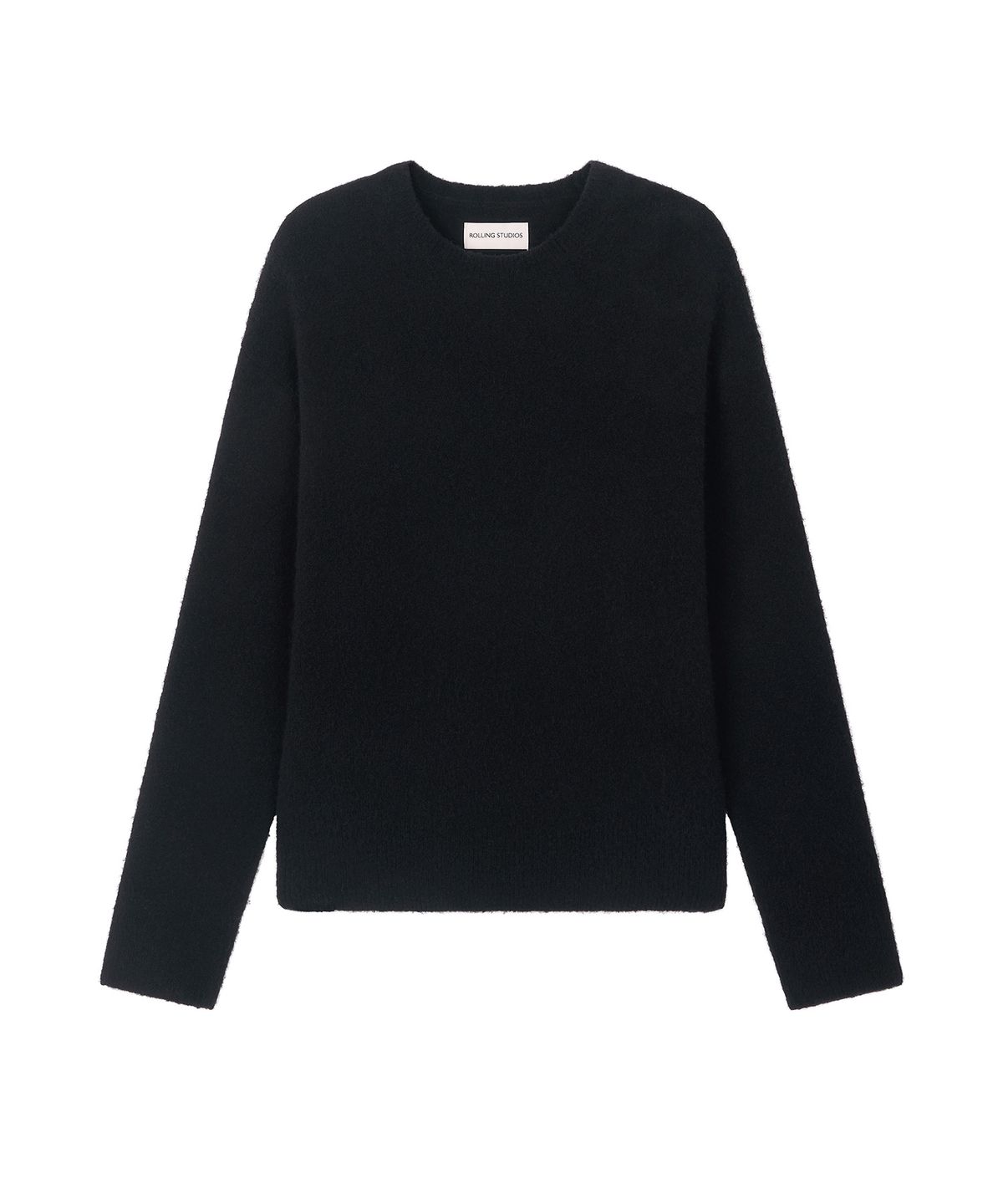 롤링스튜디오(ROLLINGSTUDIOS) YAK WOOL SWEATER BLACK