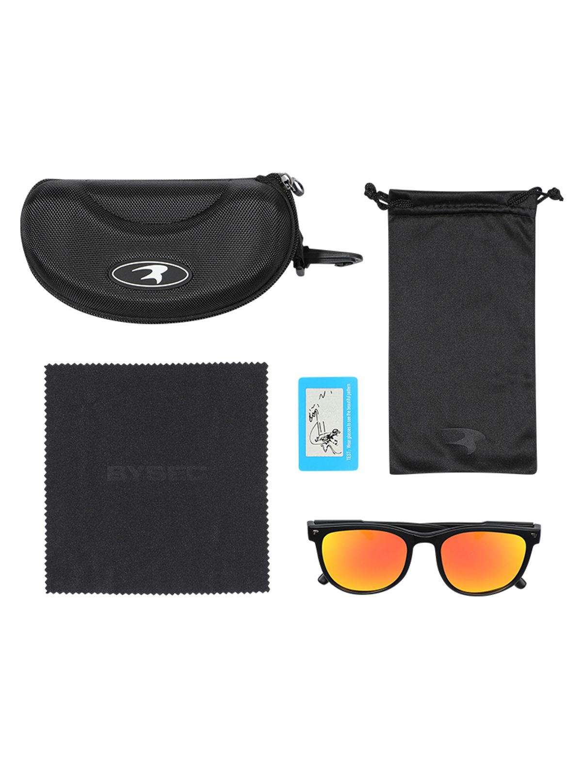바이젝(BYSEC) TAC electroplated coating / prizm polarized sunglasses
