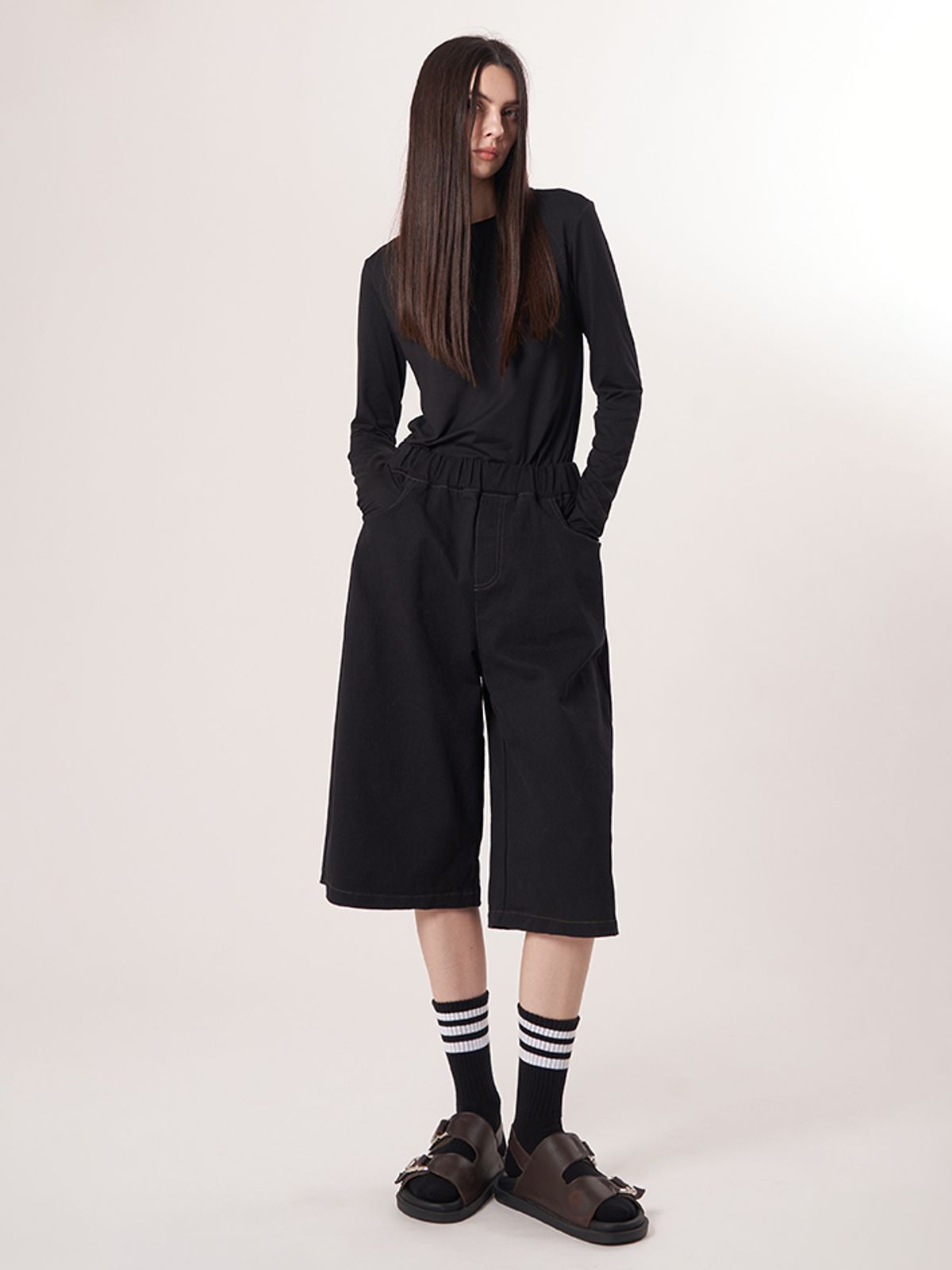 애스플래폼(ATHPLATFORM) AW52TL01 베이스 레이어 탑_블랙