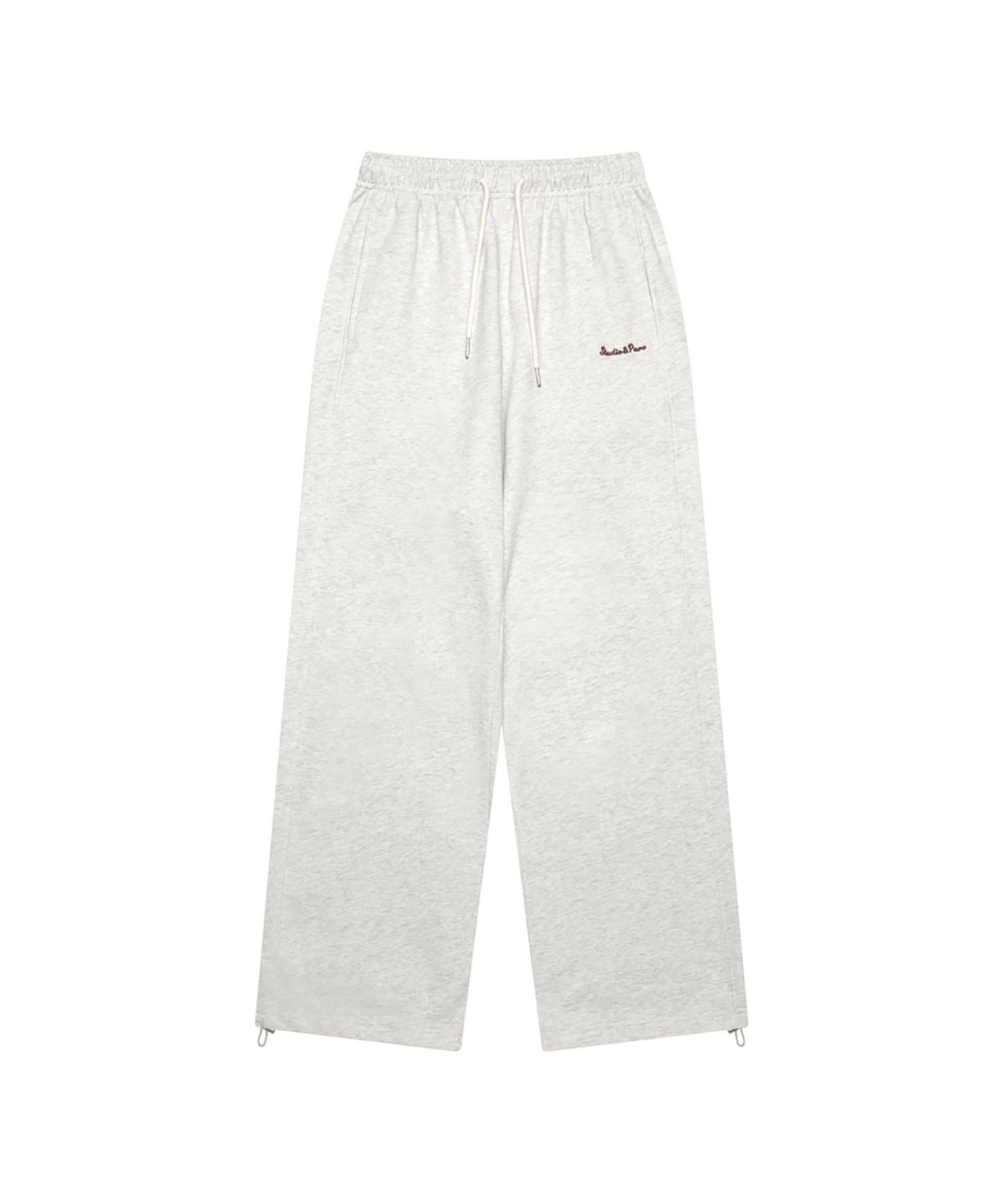 스튜디오앤파르크(STUDIO&PARC) 2-Way Drawstring Sweatpants_Light Grey