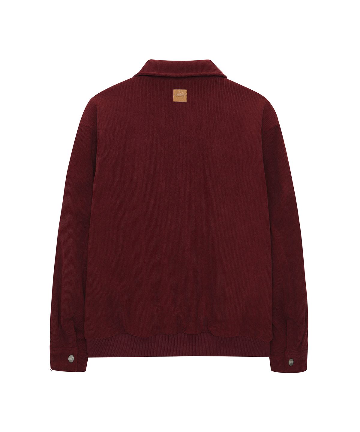 슈퍼드라이(SUPERDRY) 코듀로이 카라 자켓 버건디