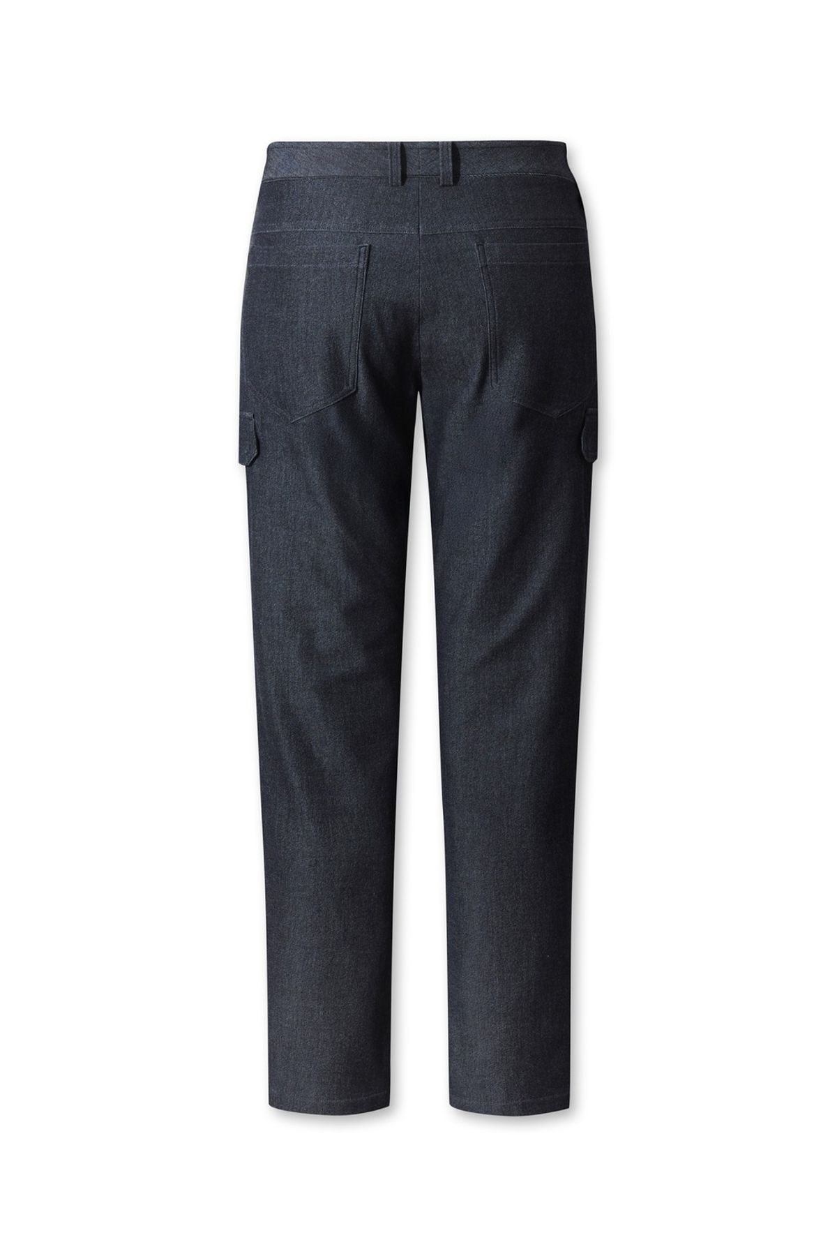 왁(WAAC) Men Denim-like Tapered Cargo Pants WMPNW25701NYD