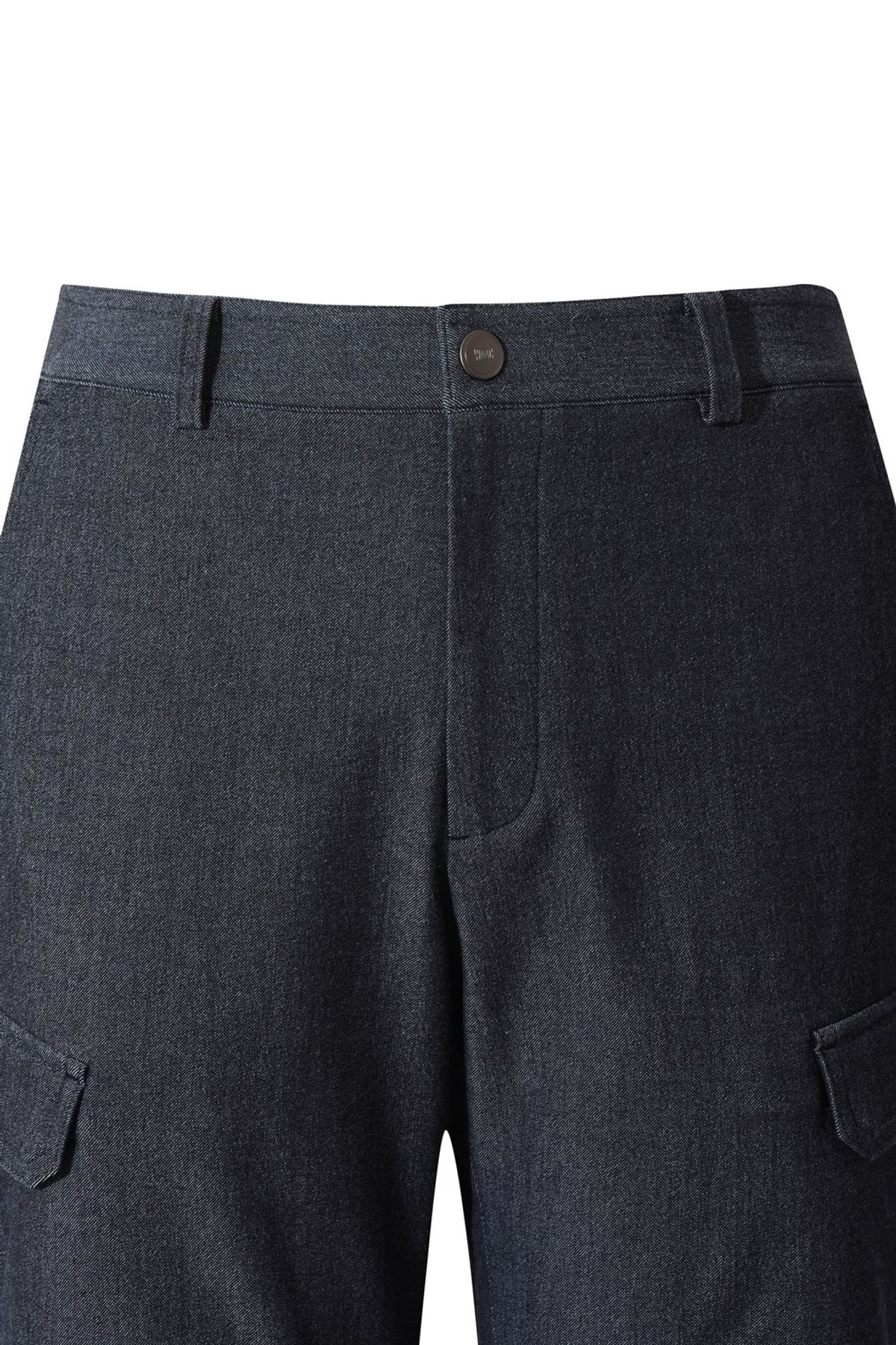 왁(WAAC) Men Denim-like Tapered Cargo Pants WMPNW25701NYD