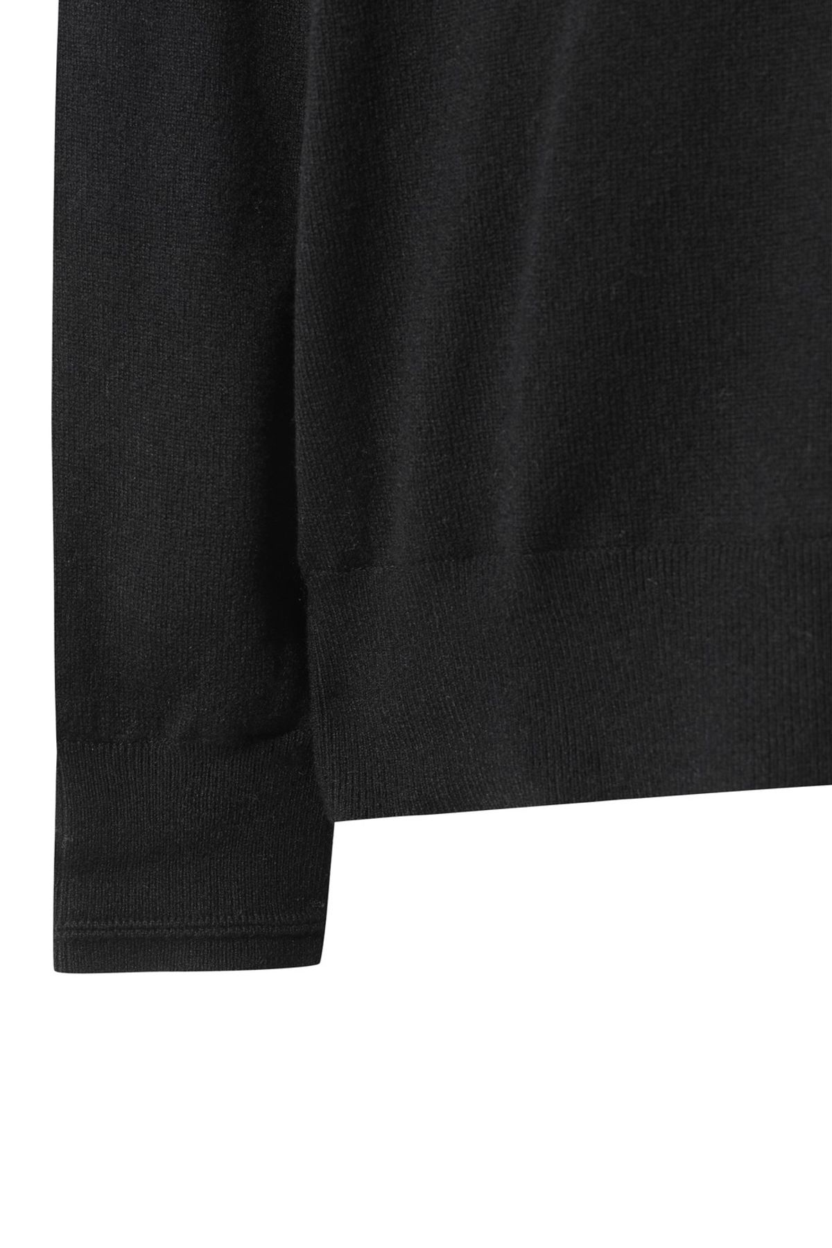 왁(WAAC) Men Wool Half Zip Sweater WMWAW25707BKX