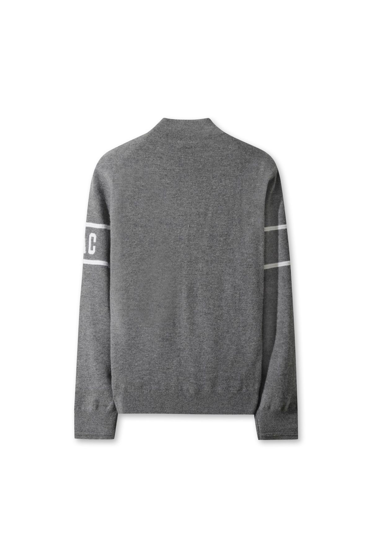 왁(WAAC) Men Wool Half Zip Sweater WMWAW25707GYM