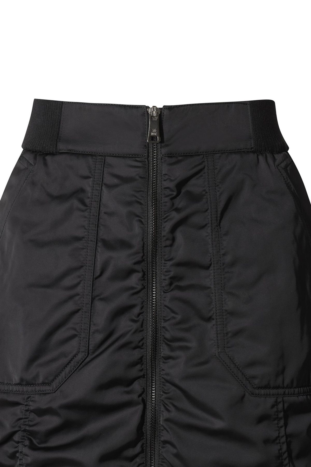 왁(WAAC) Women Shine long skirt WWKCW25707BKX
