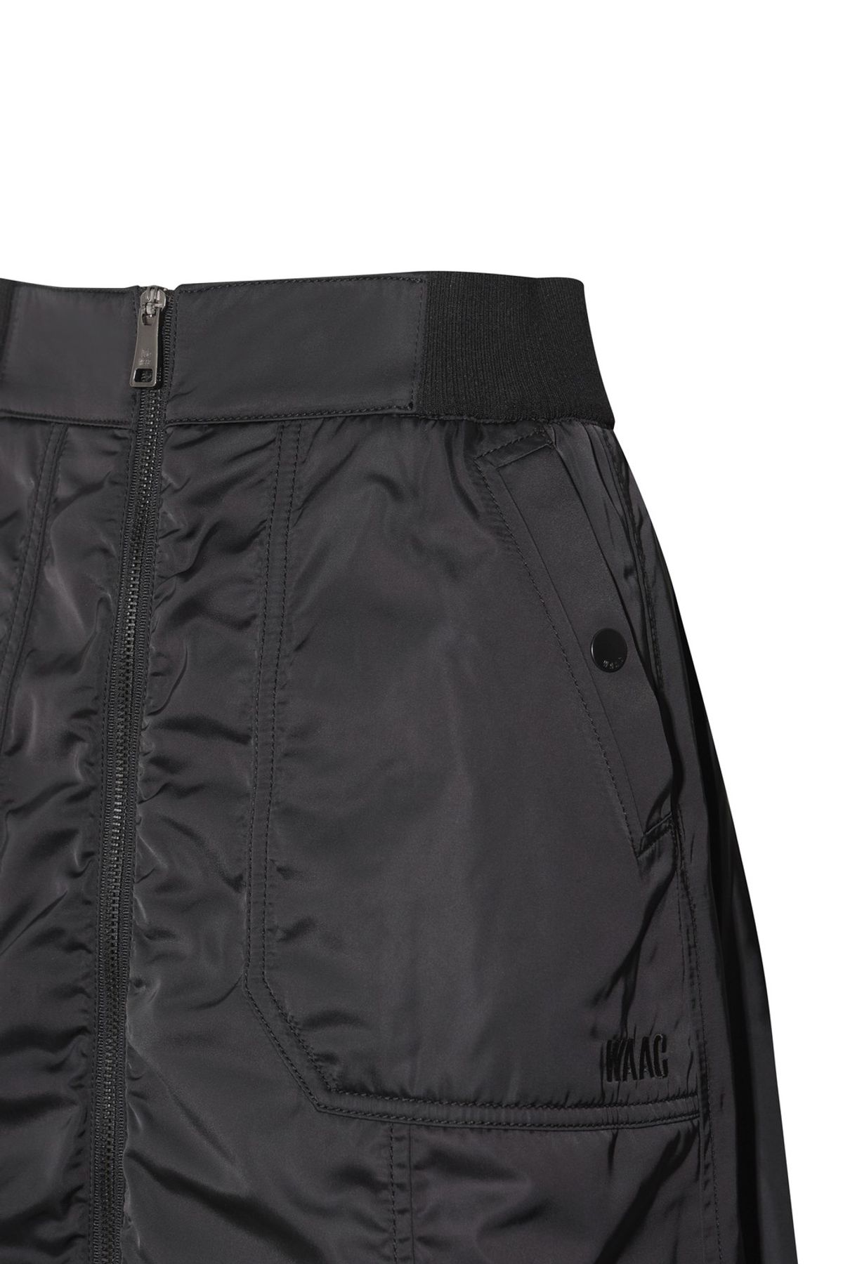 왁(WAAC) Women Shine long skirt WWKCW25707BKX