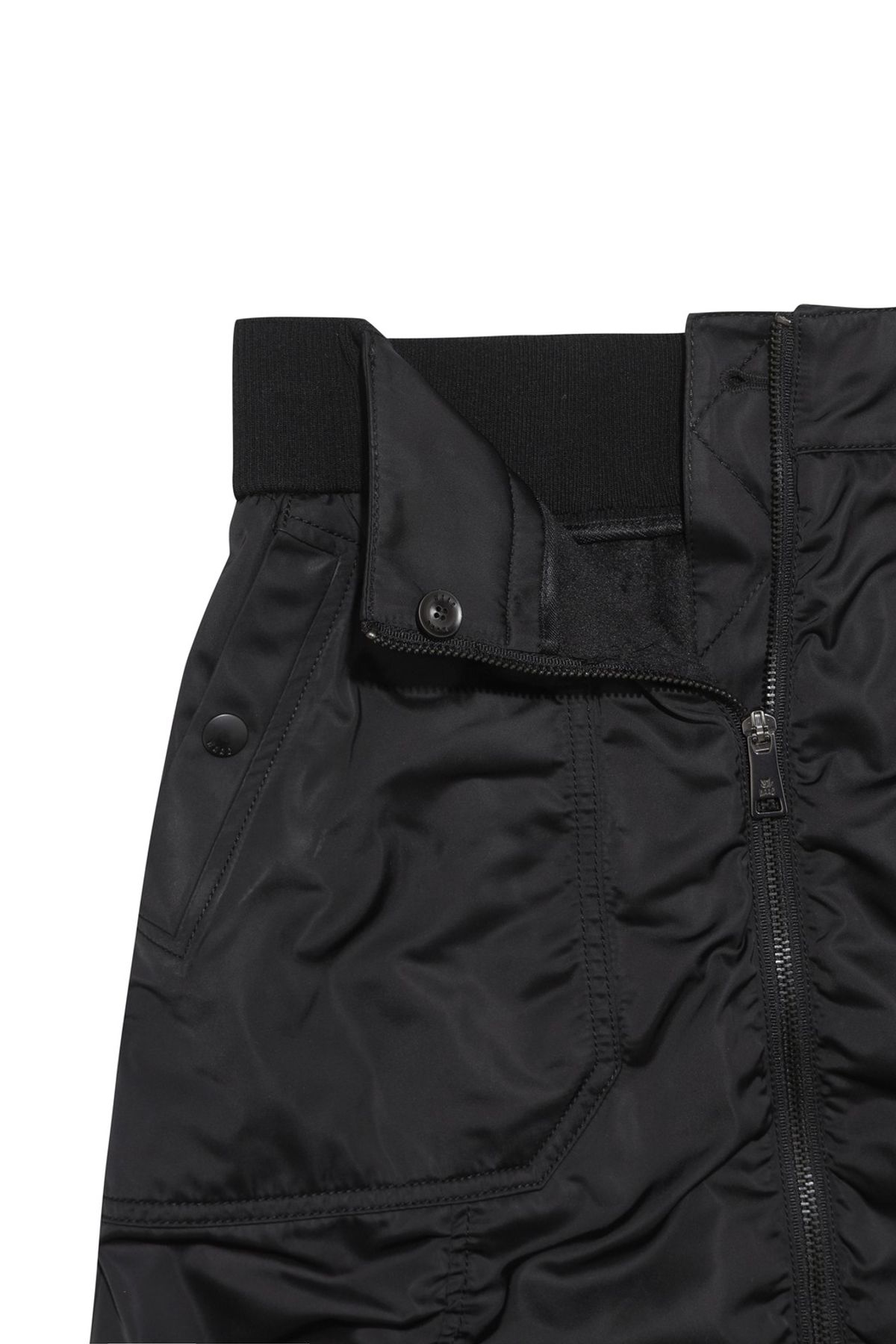 왁(WAAC) Women Shine long skirt WWKCW25707BKX