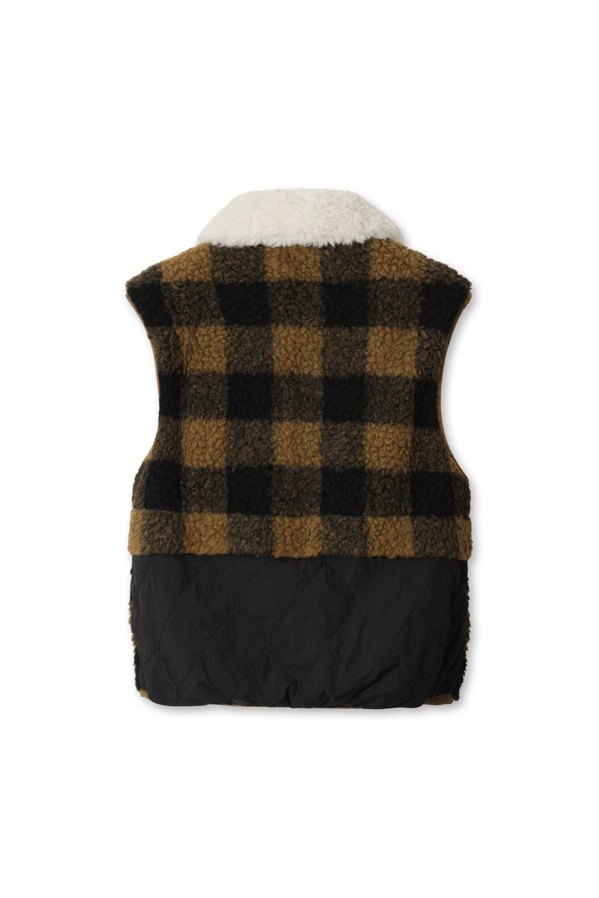 왁(WAAC) Women Check Vest WWVAW25703BRL