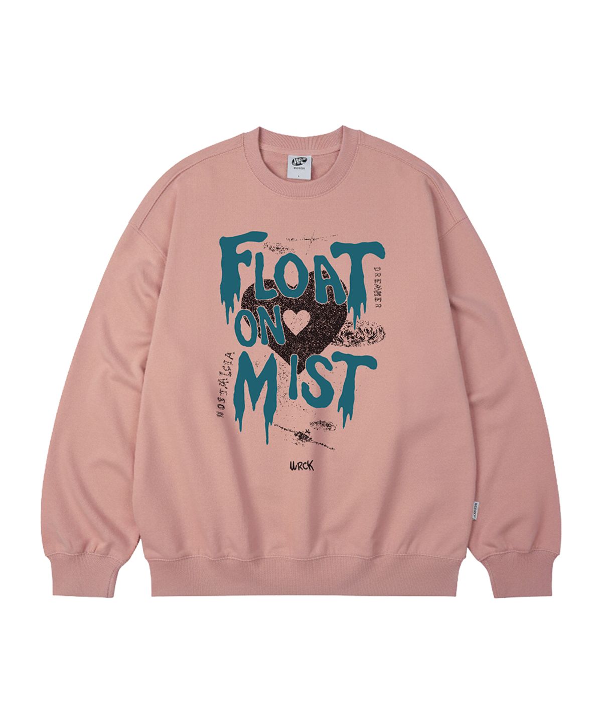 와일드락(WILDROCK) Float on Mist 오버핏 맨투맨_9 COL