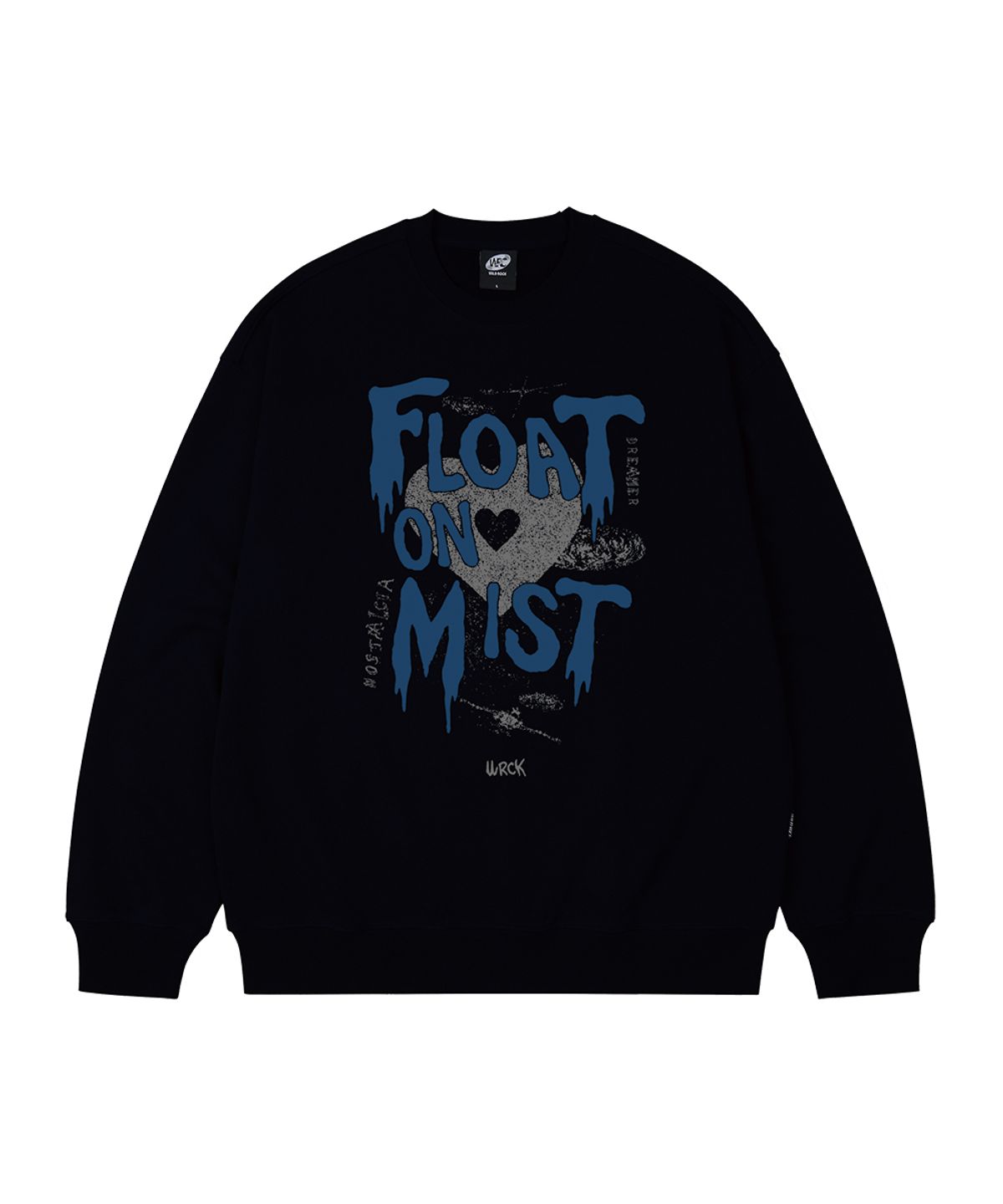 와일드락(WILDROCK) Float on Mist 오버핏 맨투맨_9 COL