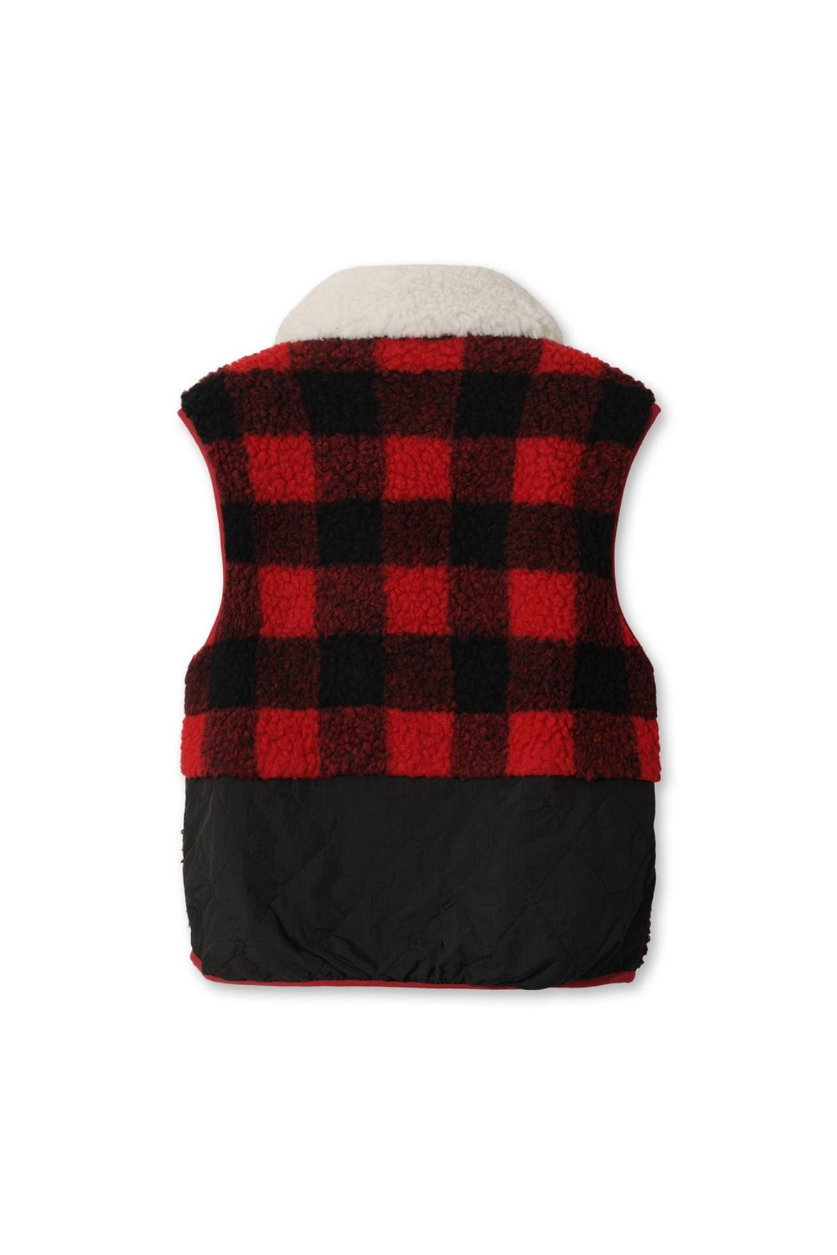 왁(WAAC) Women Check Vest WWVAW25703REX