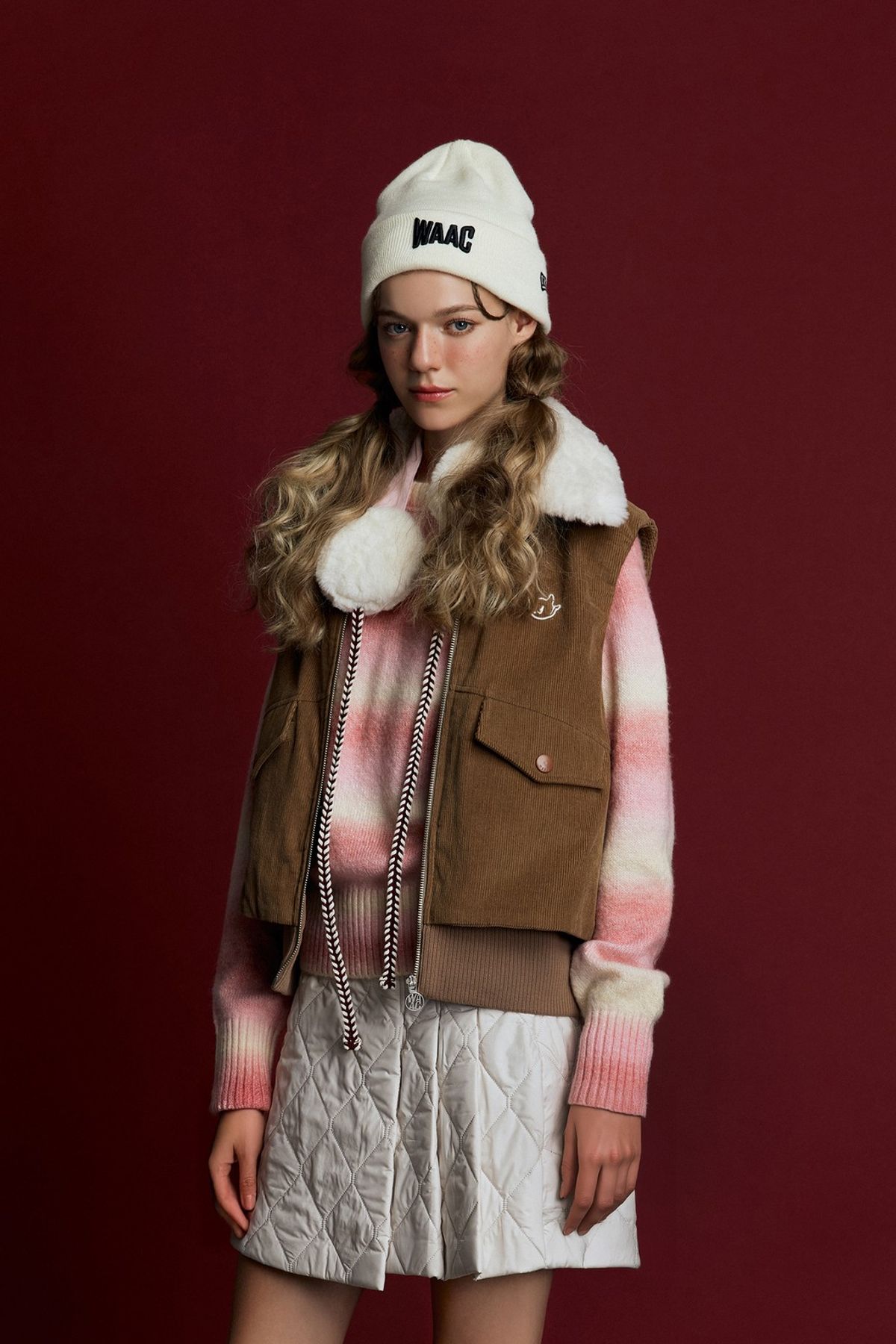 왁(WAAC) Women Roy vest WWVAW25702BRL