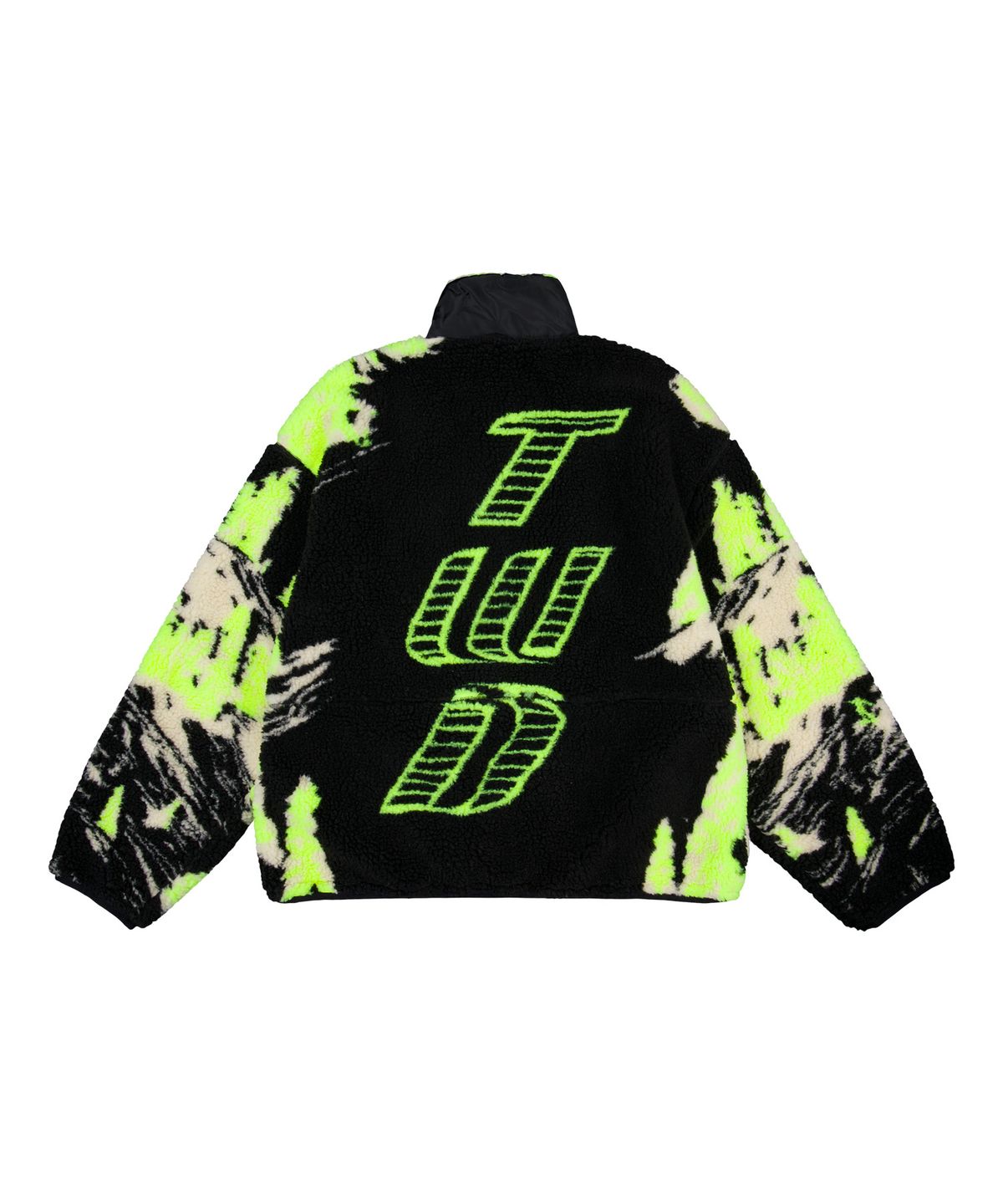 투위드(TUEWID) TWD Half zipped Technical Fleece in black