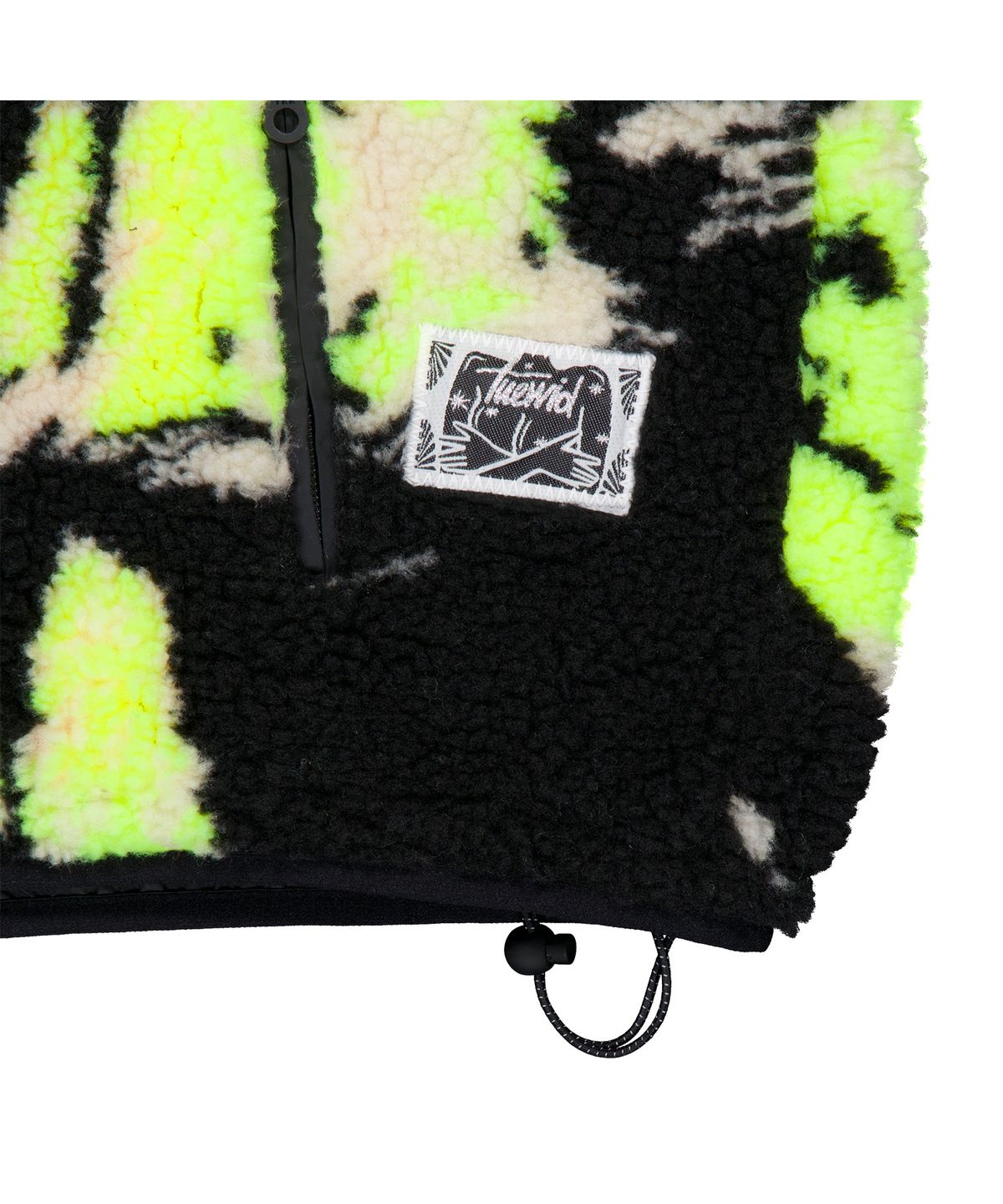 투위드(TUEWID) TWD Half zipped Technical Fleece in black