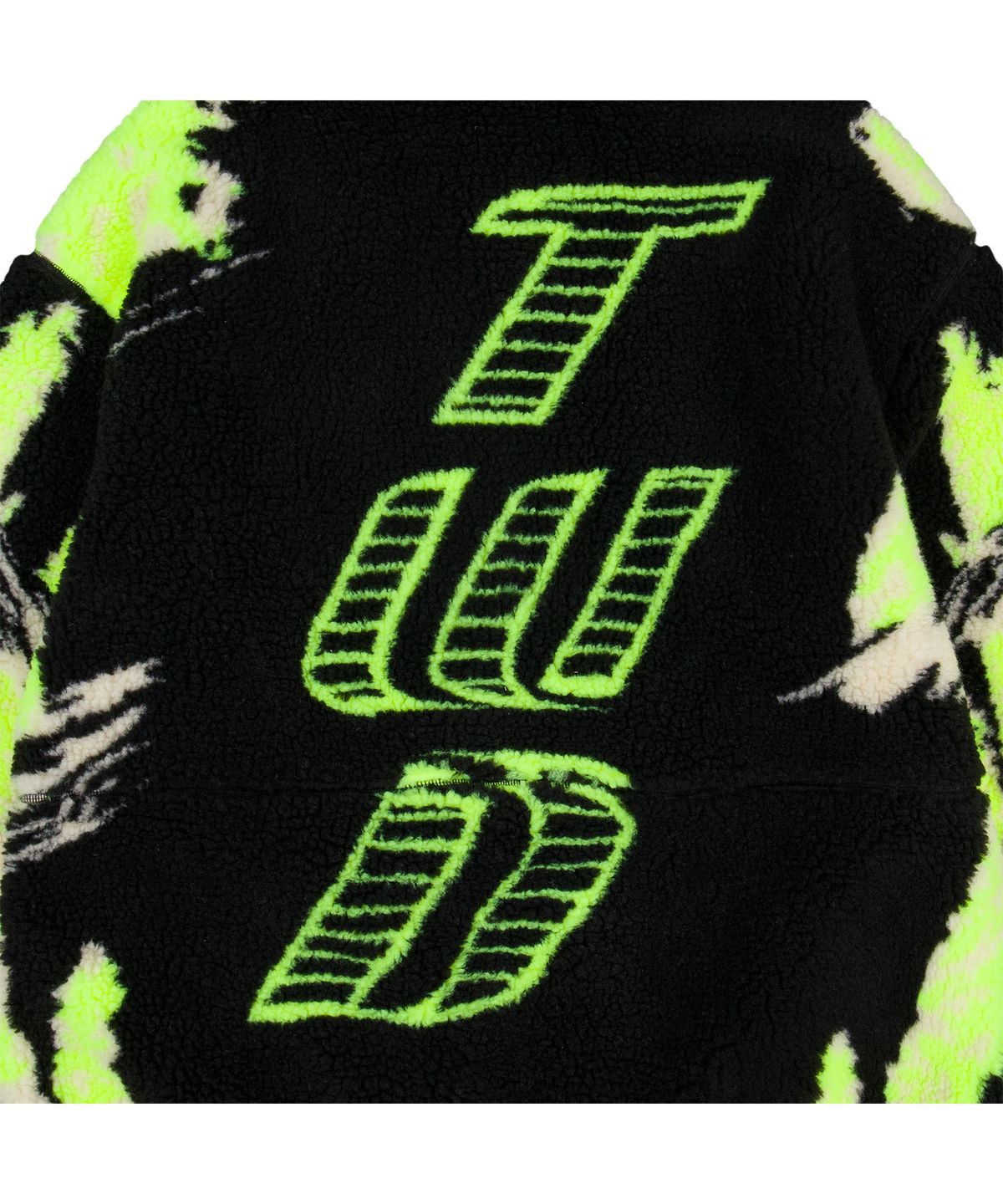 투위드(TUEWID) TWD Half zipped Technical Fleece in black