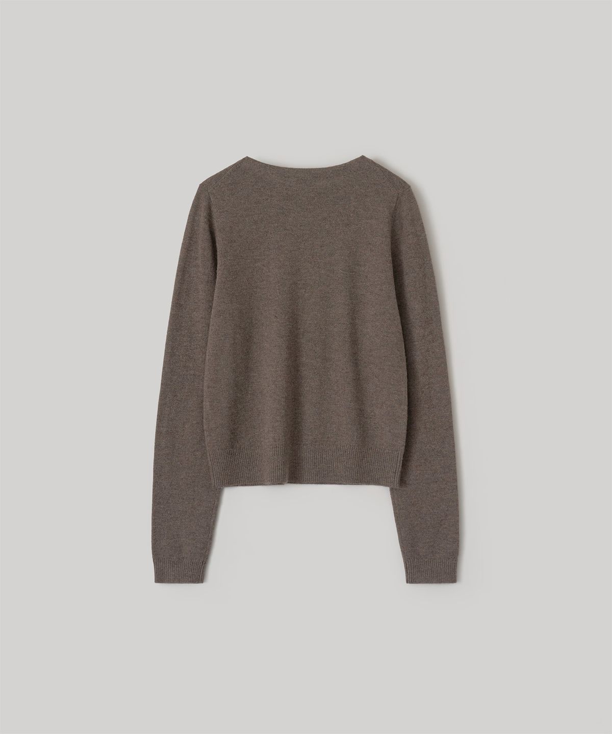 어나더오피스 우먼(ANOTHER OFFICE WOMEN) w. Libre Wool Basqueshirt (Heather brown)