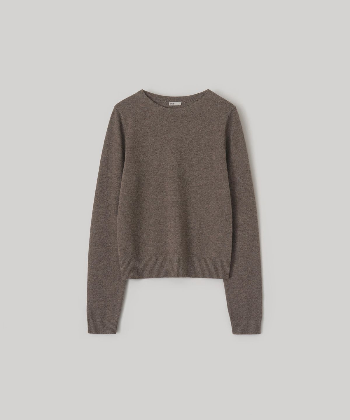 어나더오피스 우먼(ANOTHER OFFICE WOMEN) w. Libre Wool Basqueshirt (Heather brown)