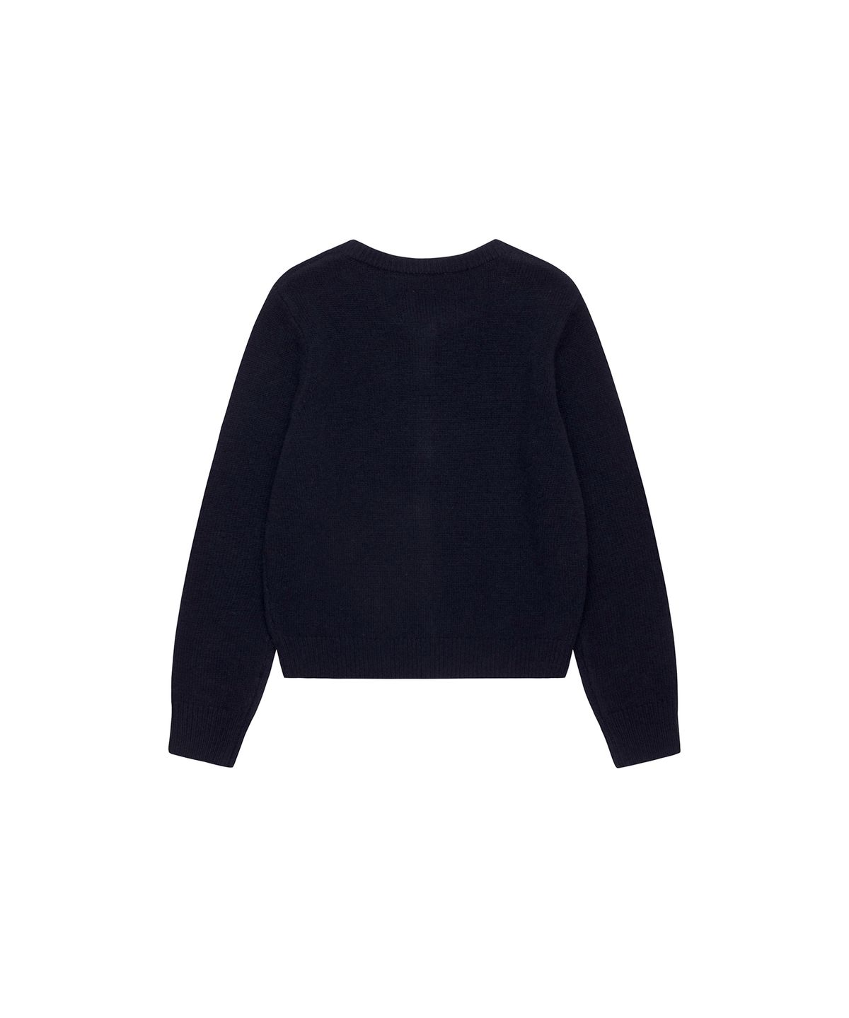 스튜디오앤파르크(STUDIO&PARC) Wool 100% Flower Cardigan_Navy