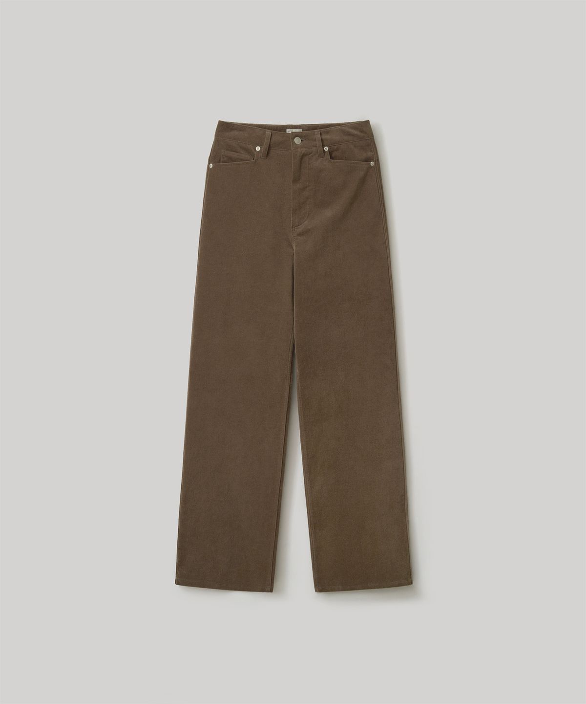 어나더오피스 우먼(ANOTHER OFFICE WOMEN) w. Mild Velveteen Trouser (Mild brown)