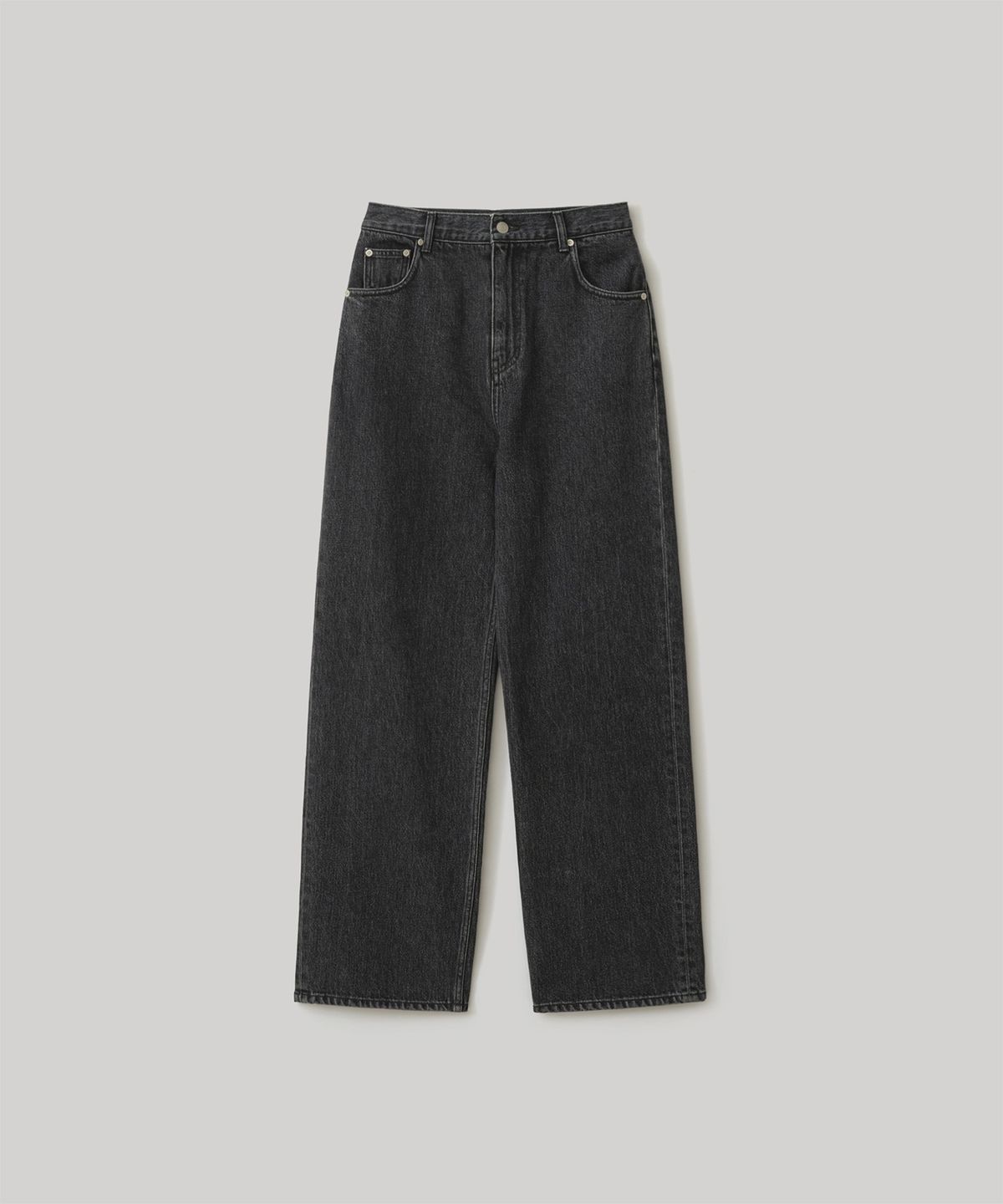 어나더오피스 우먼(ANOTHER OFFICE WOMEN) w. Clair Relaxed Denim (Black)