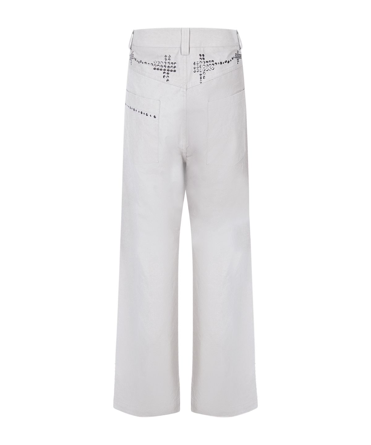 플리즈노팔로우(PLEASENOFOLLOW) Alexa Ston Pants (Light Grey)