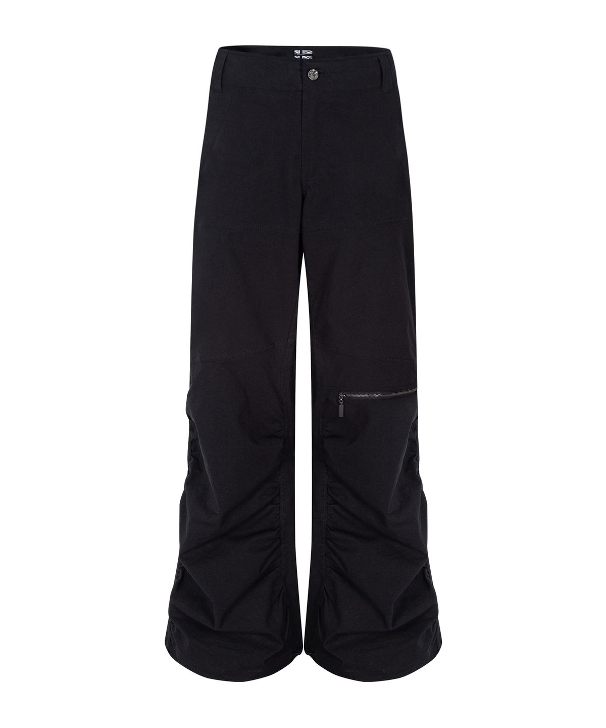플리즈노팔로우(PLEASENOFOLLOW) Ava Parachute Wide Pants (Black)