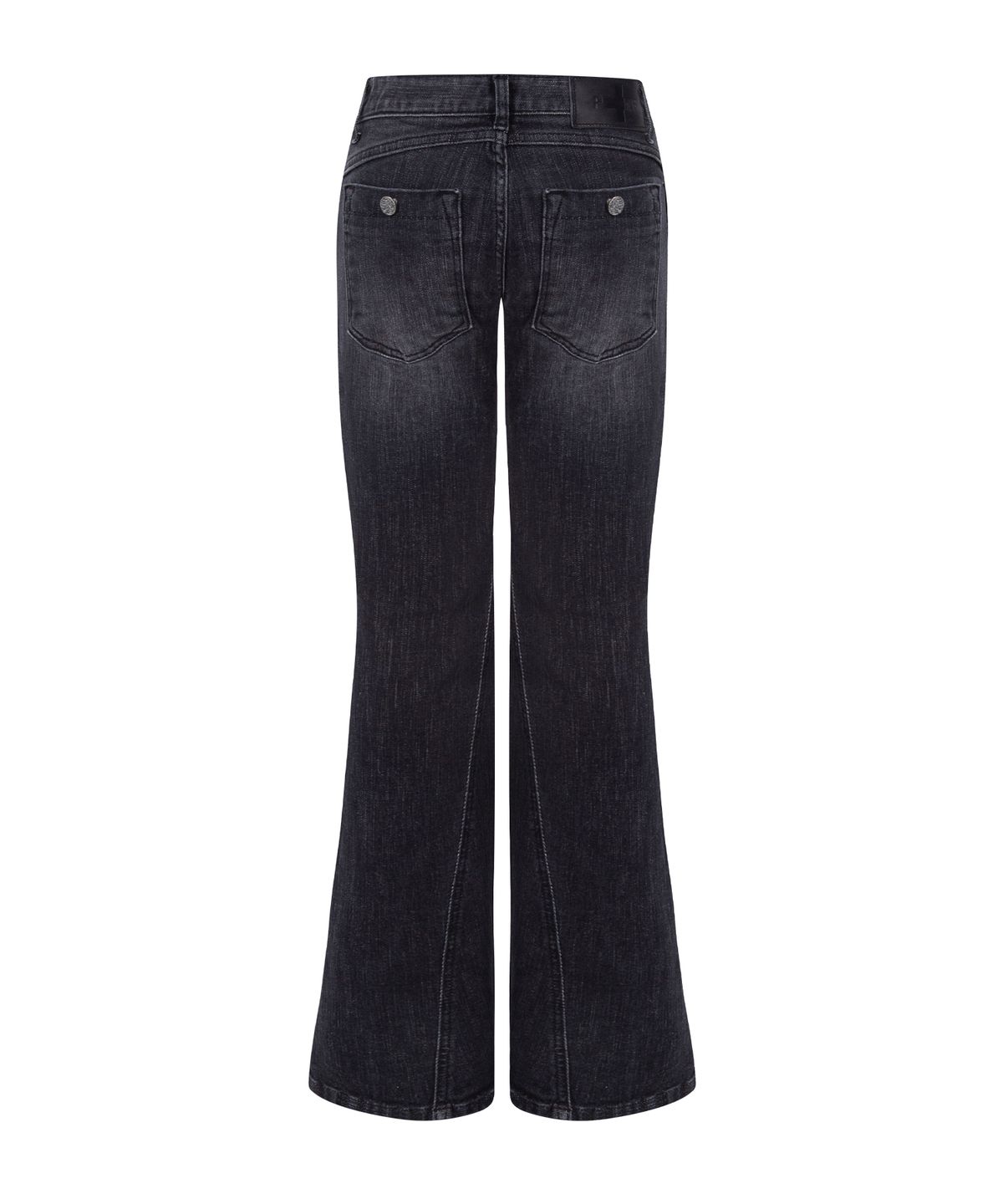 플리즈노팔로우(PLEASENOFOLLOW) 25Vintage Washing Boots-Cut Denim (Deep Grey)