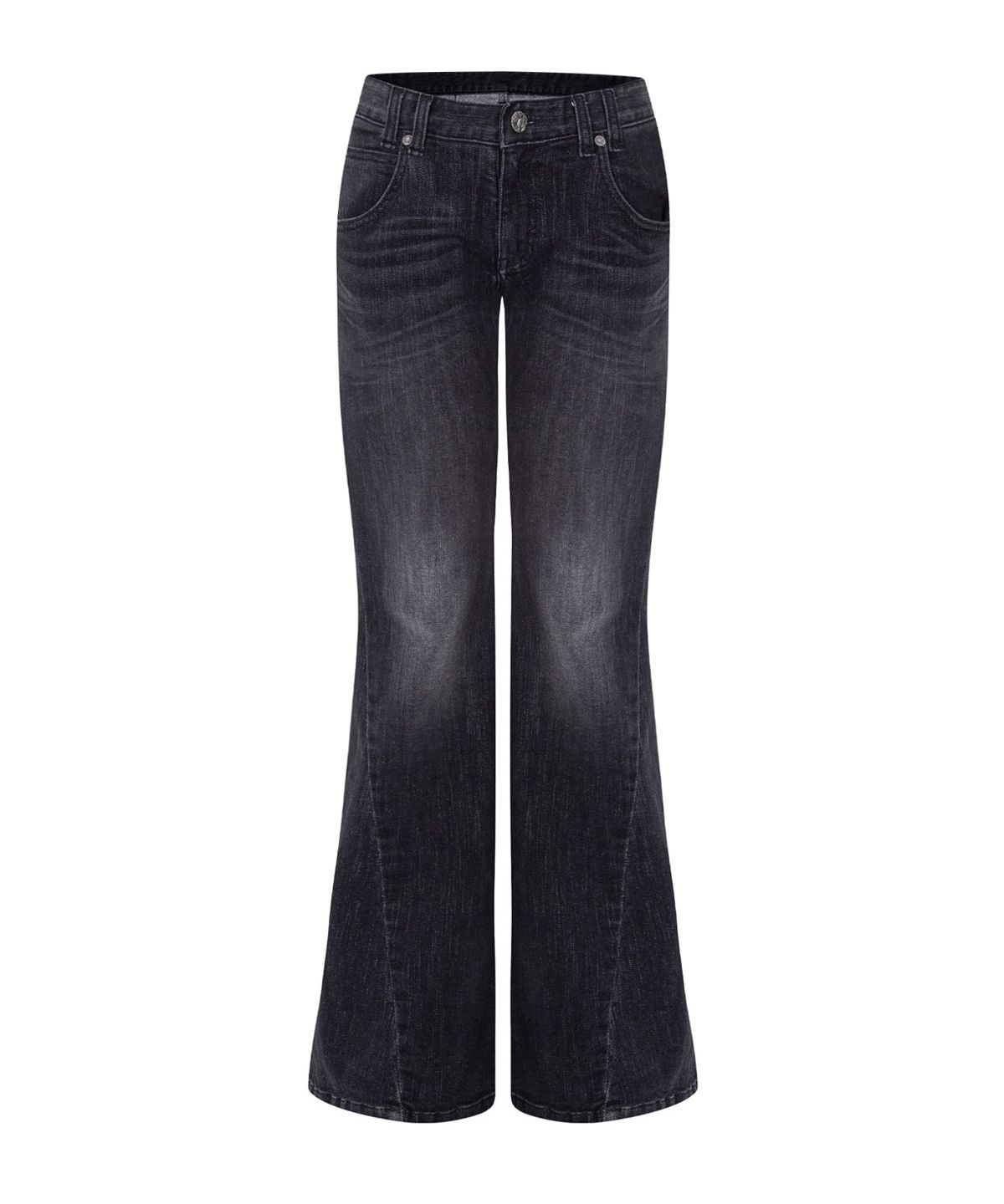 플리즈노팔로우(PLEASENOFOLLOW) 25Vintage Washing Boots-Cut Denim (Deep Grey)