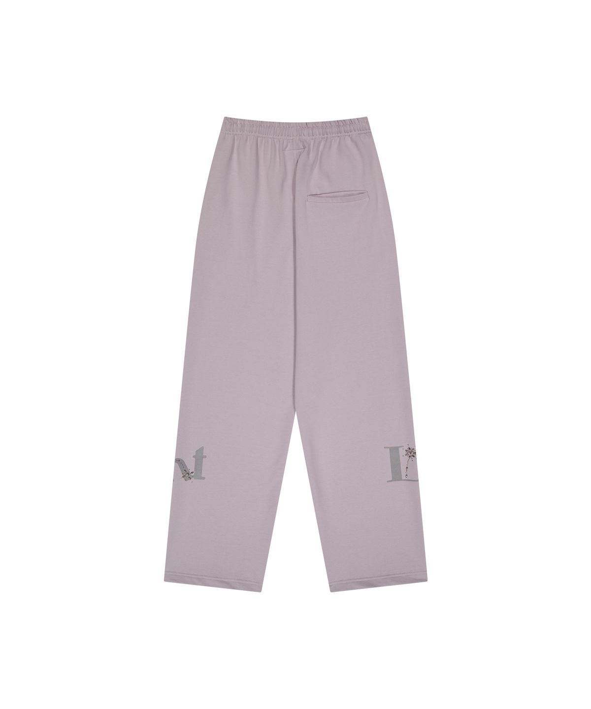 투위드(TUEWID) energy series sweatpants straight loose fit in pearl