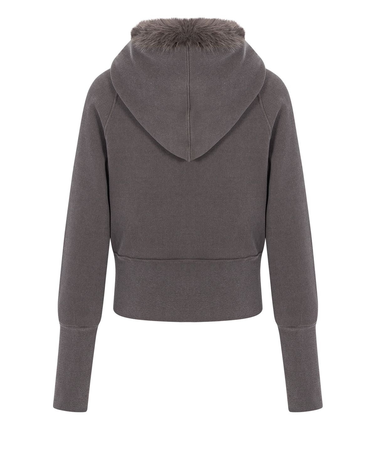 플리즈노팔로우(PLEASENOFOLLOW) Becky Fur Hoodie Jacket (Mocha Brown)