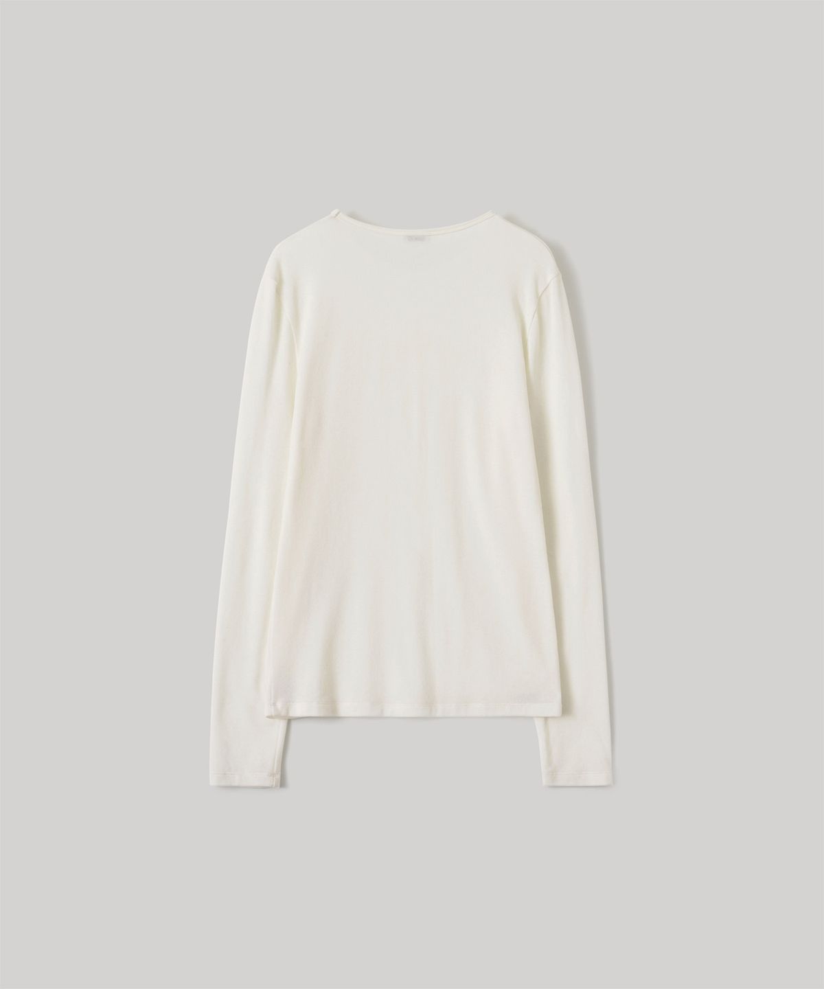 어나더오피스 우먼(ANOTHER OFFICE WOMEN) w. Wool Blend Long Sleeve Tee (Off white)