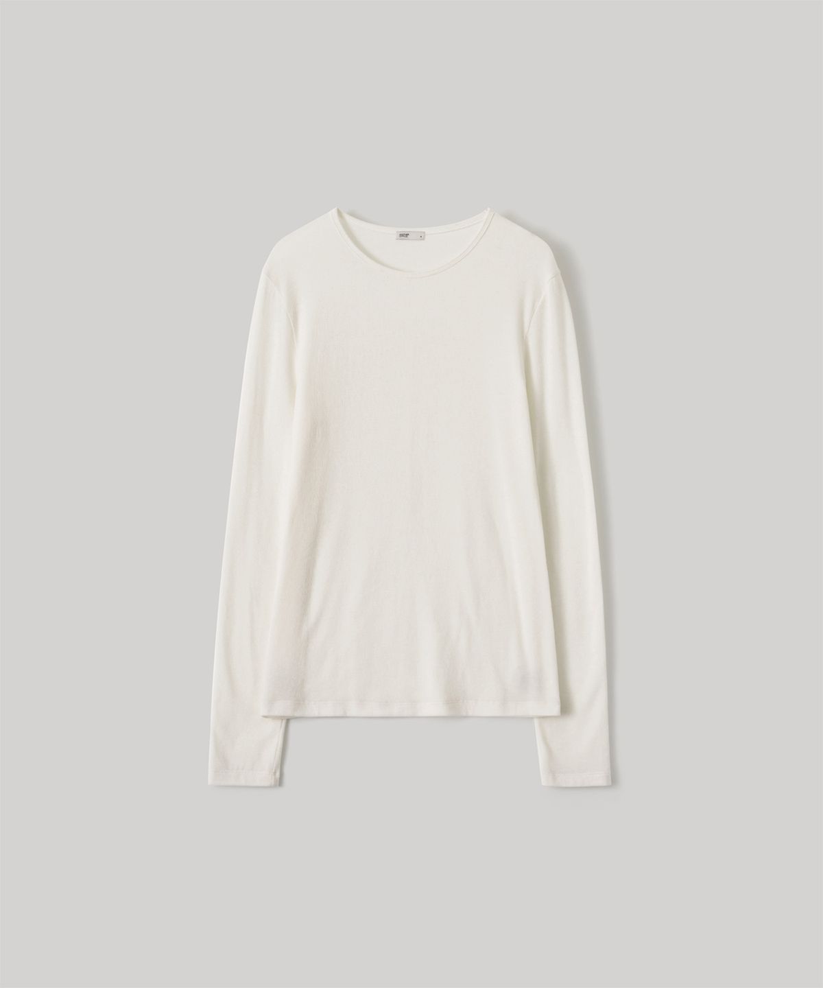 어나더오피스 우먼(ANOTHER OFFICE WOMEN) w. Wool Blend Long Sleeve Tee (Off white)