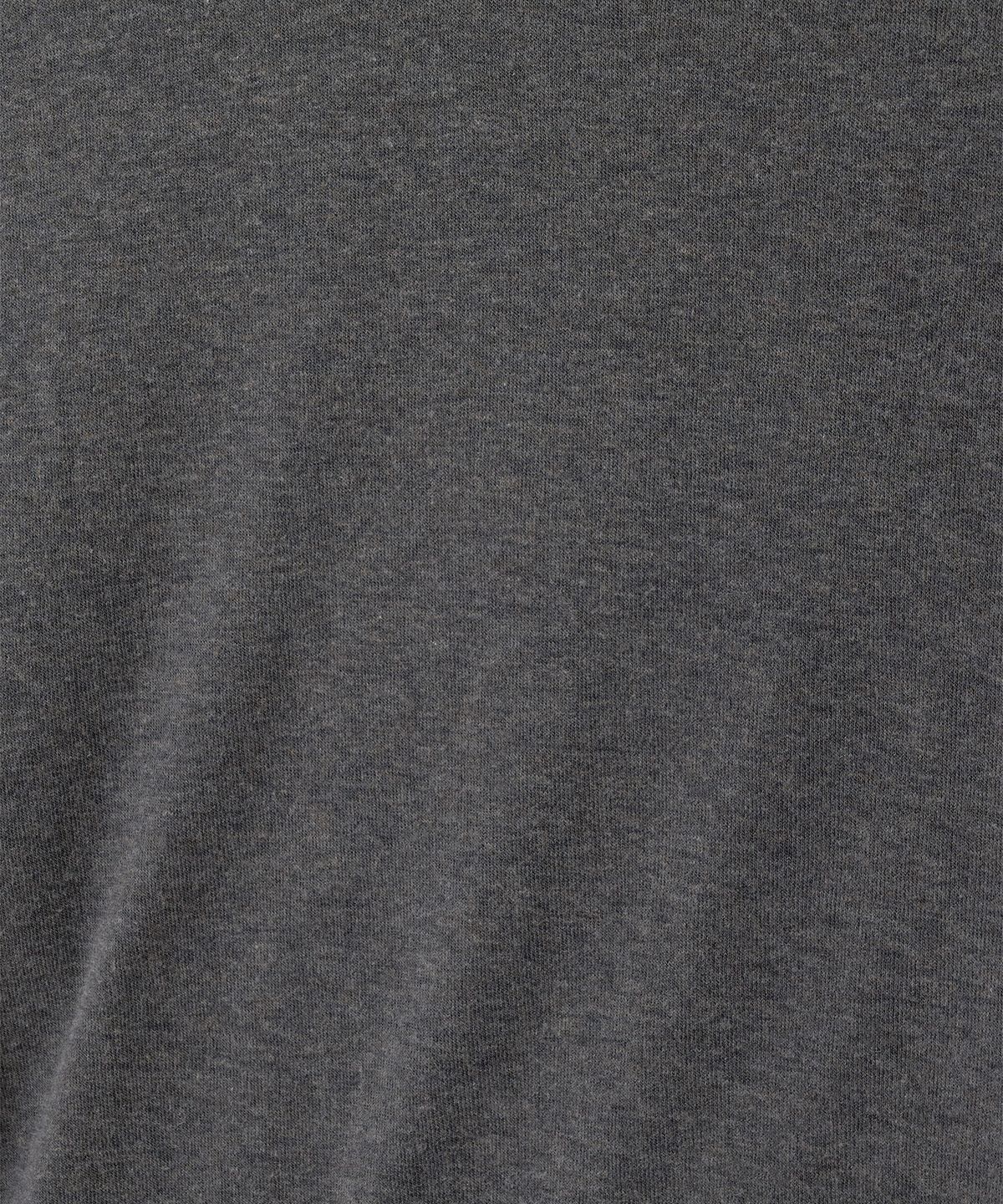 어나더오피스 우먼(ANOTHER OFFICE WOMEN) w. Wool Blend Long Sleeve Tee (Charcoal)