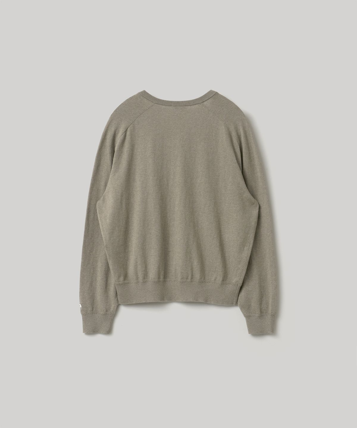 어나더오피스 우먼(ANOTHER OFFICE WOMEN) w. Peachskin V-neck Pullover (Warm gray)