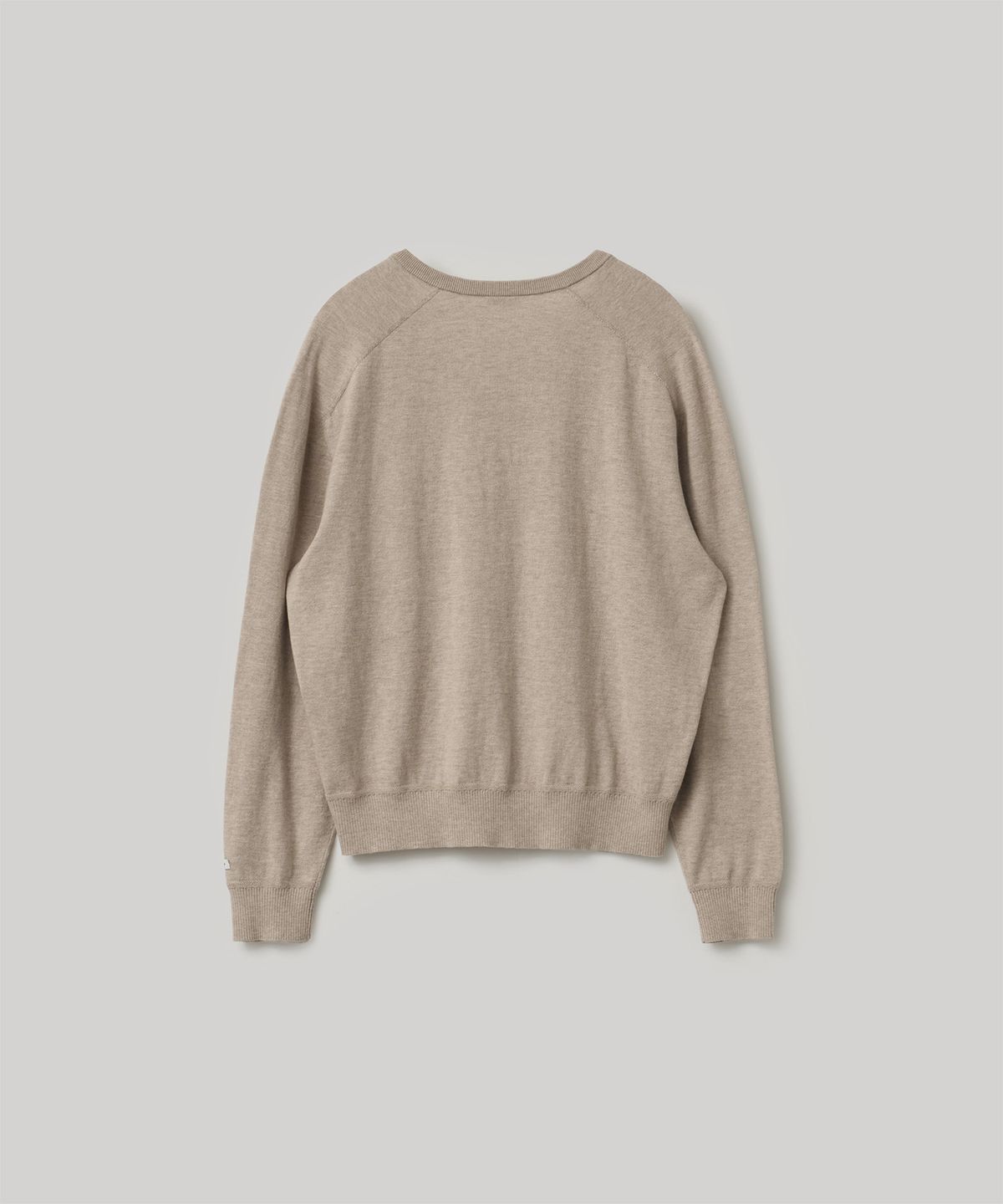 어나더오피스 우먼(ANOTHER OFFICE WOMEN) w. Peachskin V-neck Pullover (Oatmeal)