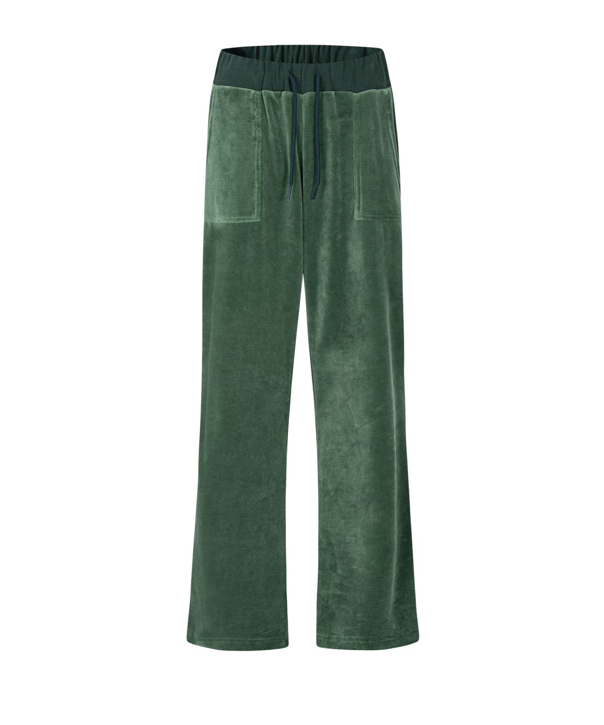 플리즈노팔로우(PLEASENOFOLLOW) 25FW New Velour Set-Up (Moss Green)